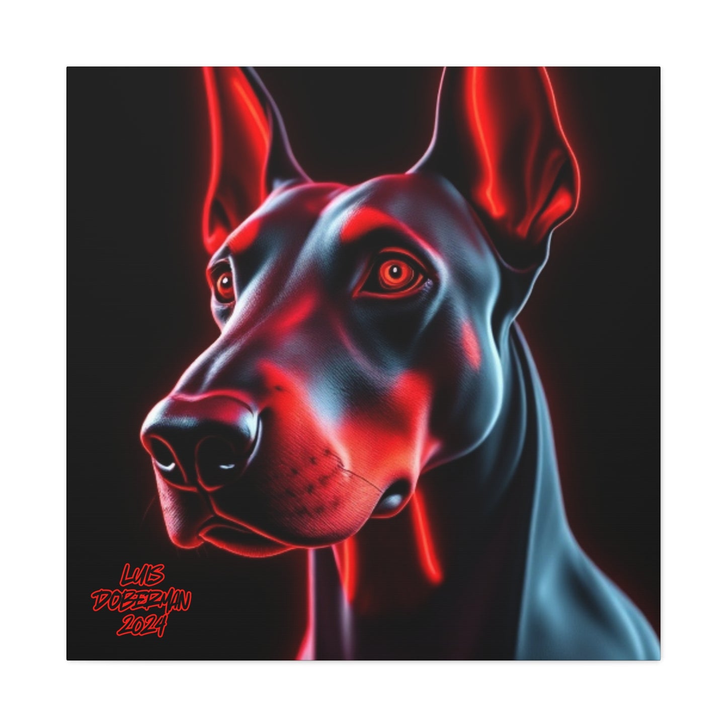 Luis Doberman 2024 Edition 006 Canvas