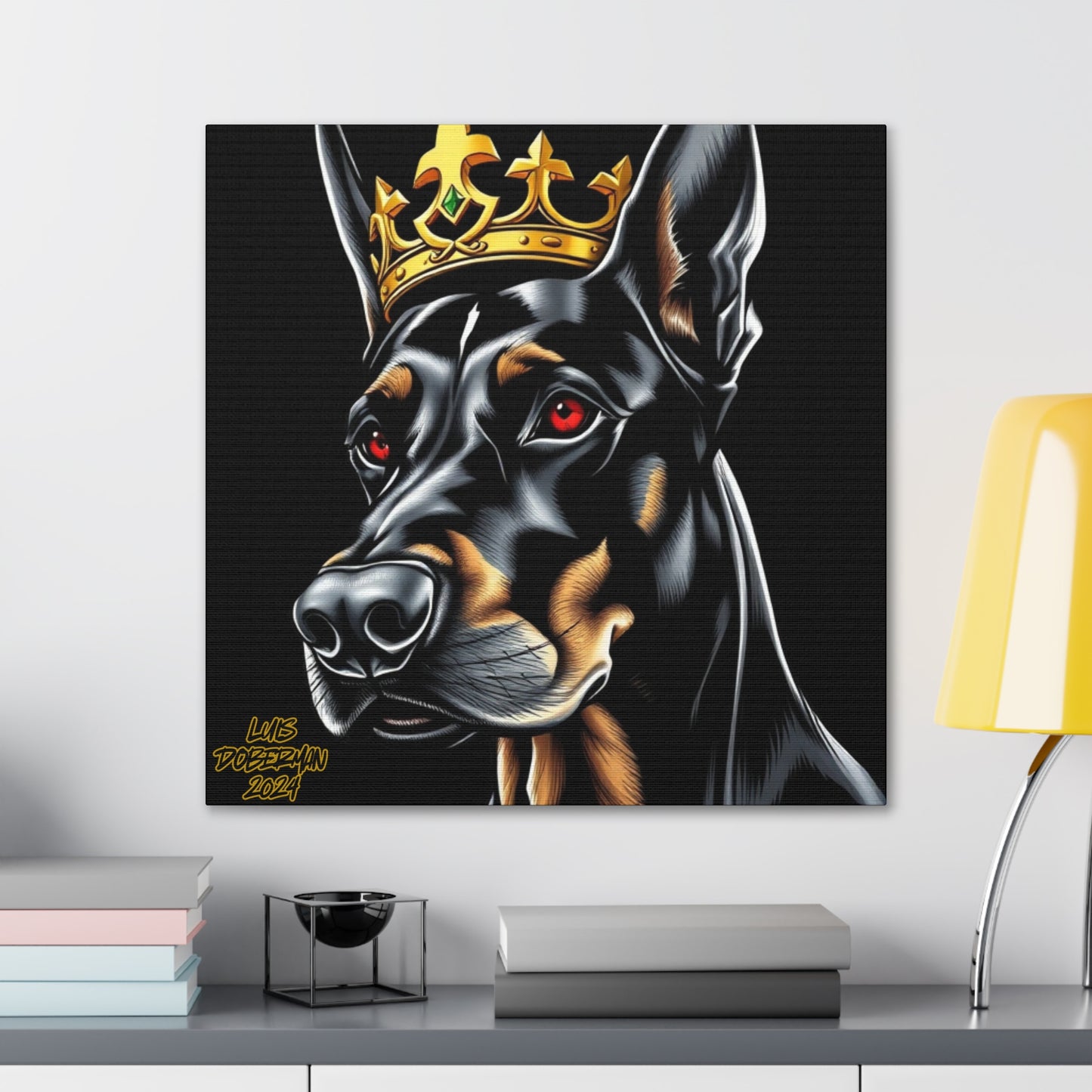 Luis Doberman 2024 Edition 003 Canvas