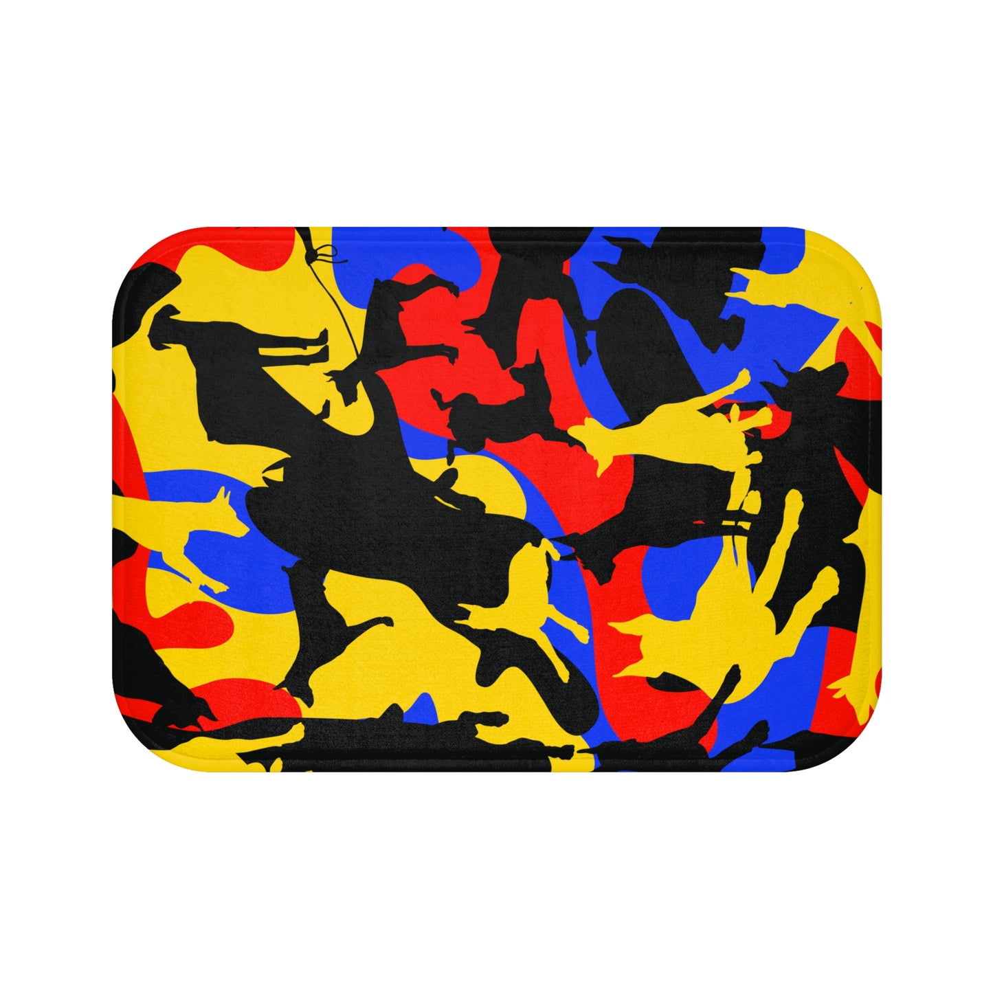 Food/Water Mat Dobie Yellow Camo