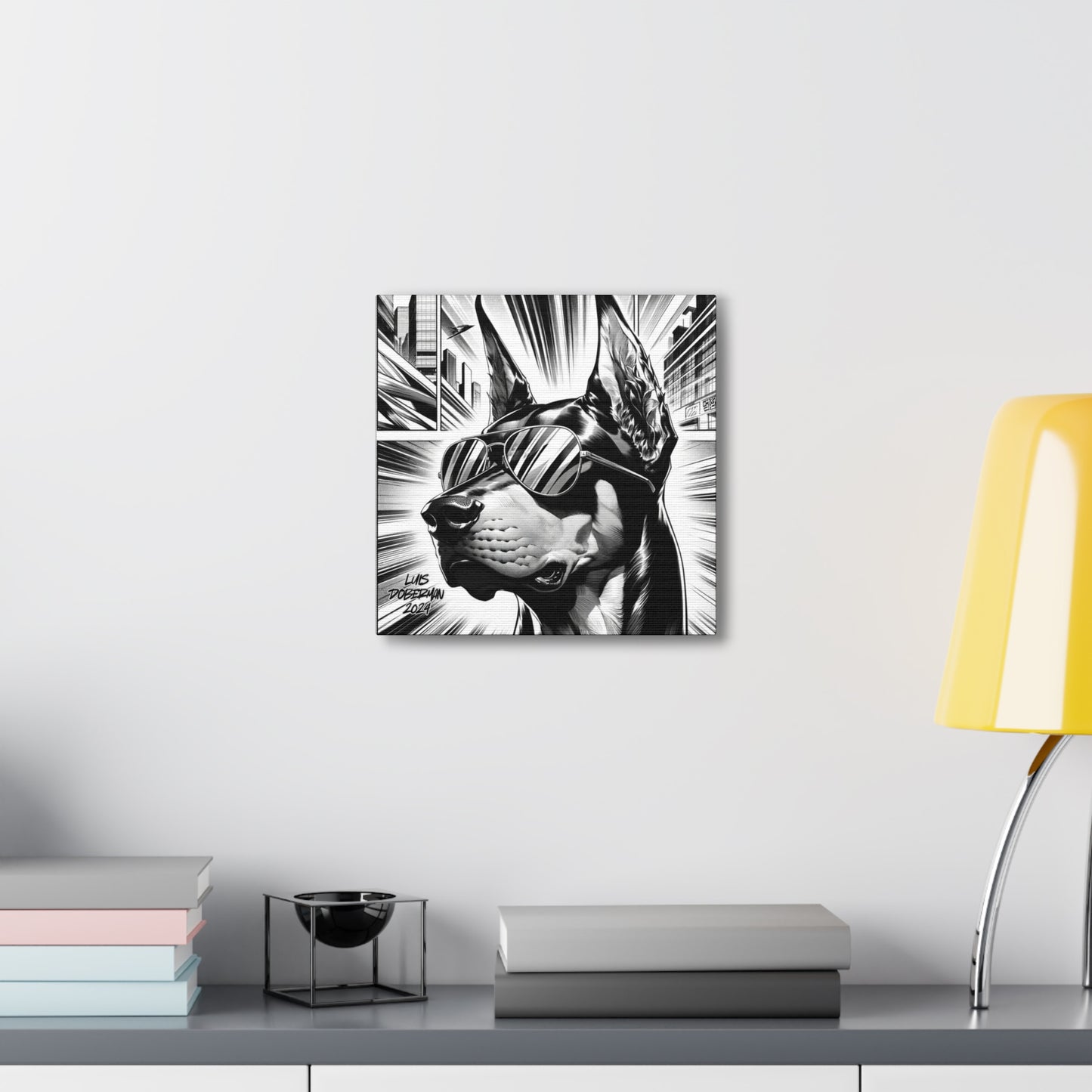 Luis Doberman 2024 Edition 037 Canvas