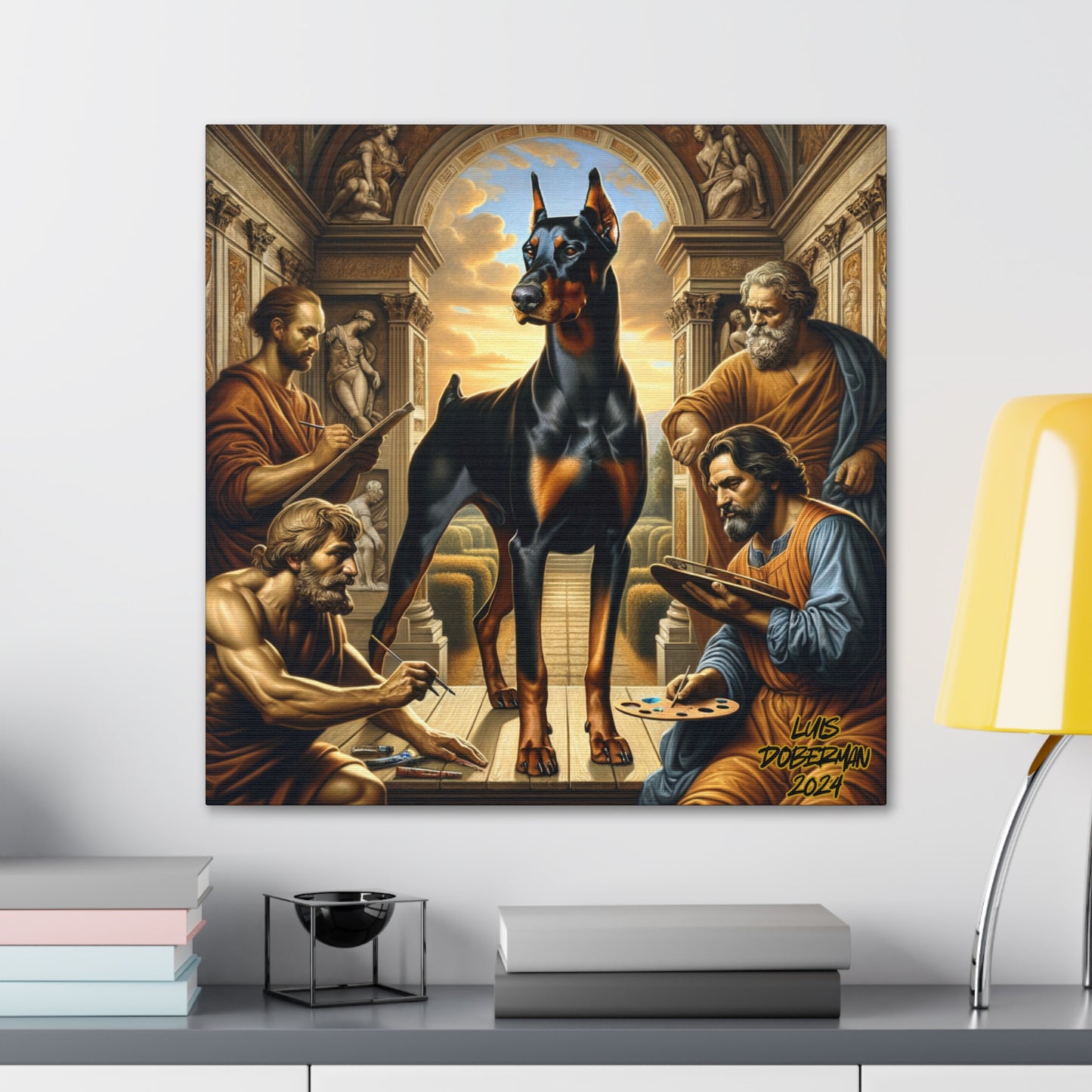 Luis Doberman 2024 Edition 018 Canvas
