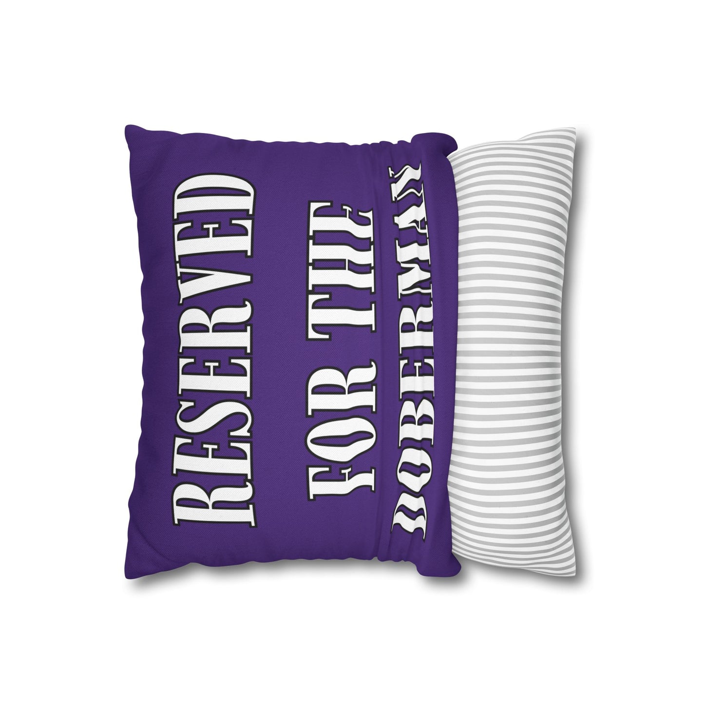 Reserved Purple Square Pillow Covers