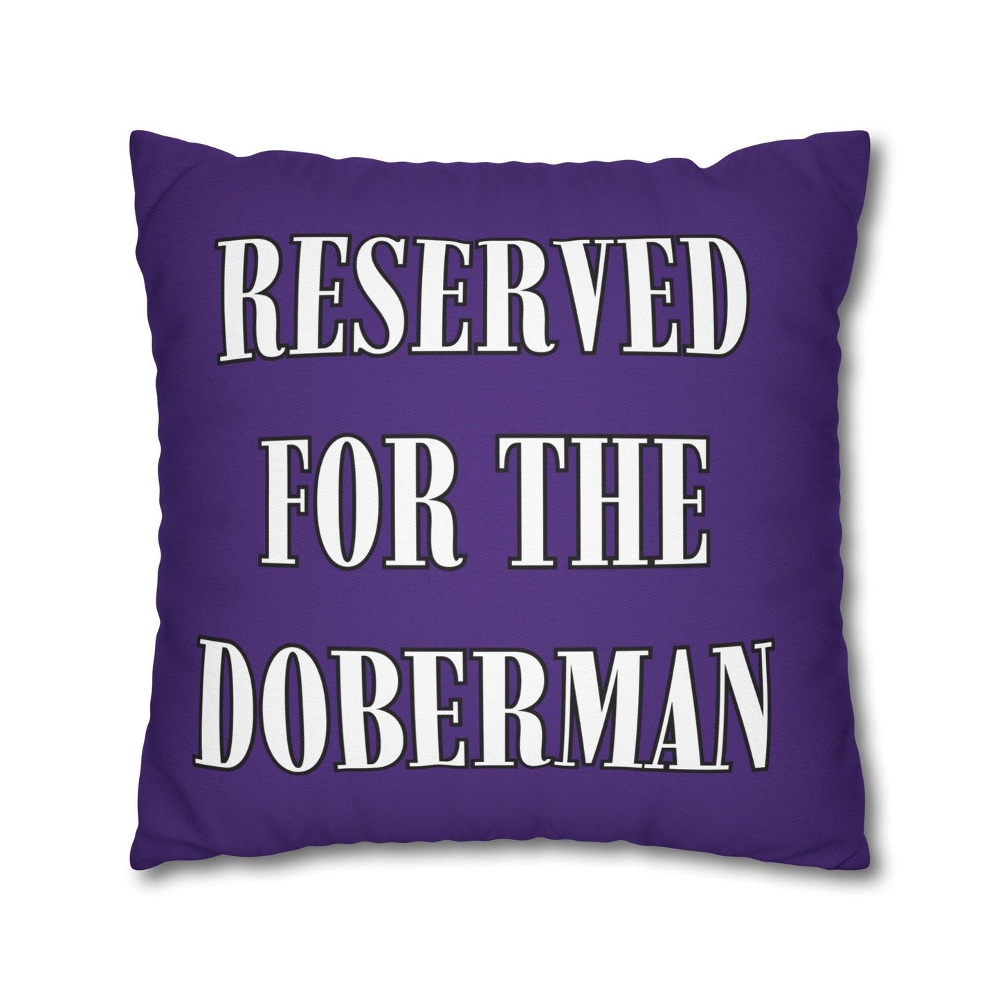 Reserved Purple Square Pillow Covers