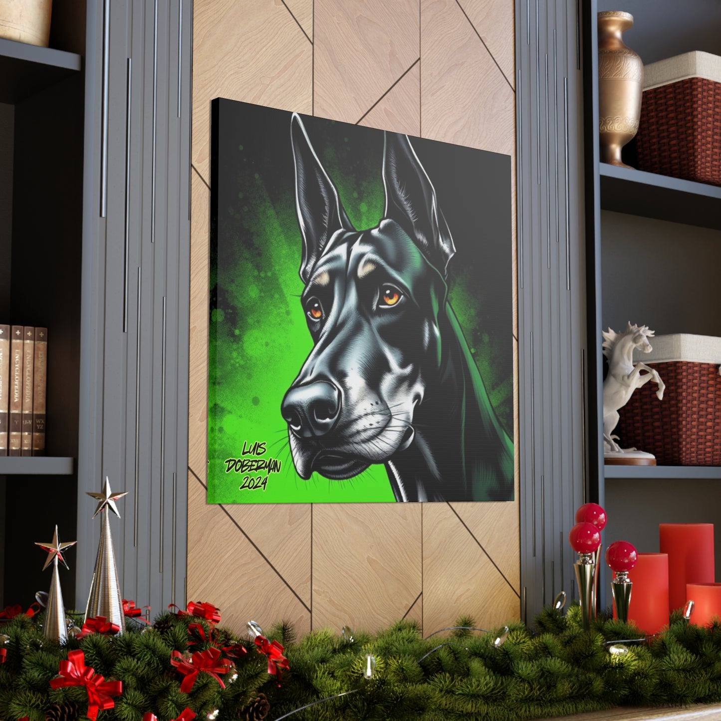 Luis Doberman 2024 Edition 007 Canvas