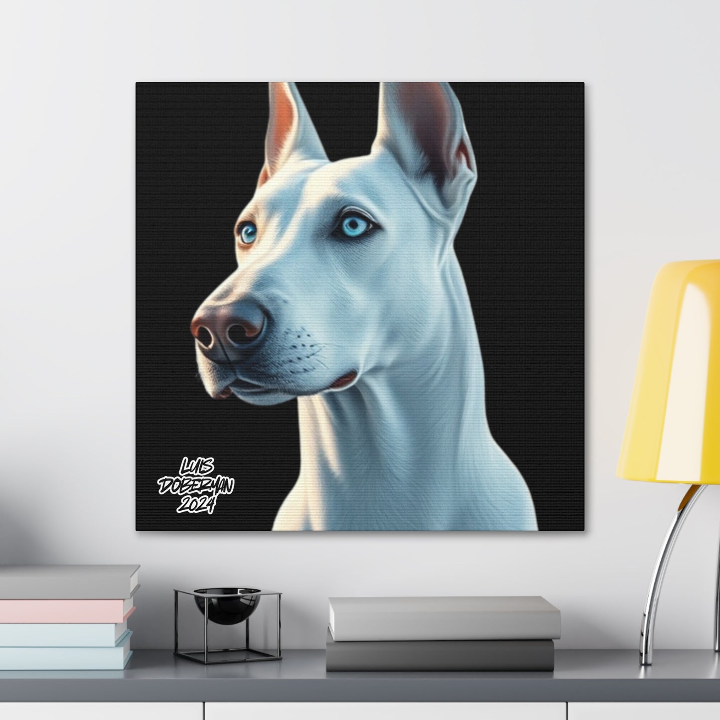 Luis Doberman 2024 Edition 001 Canvas