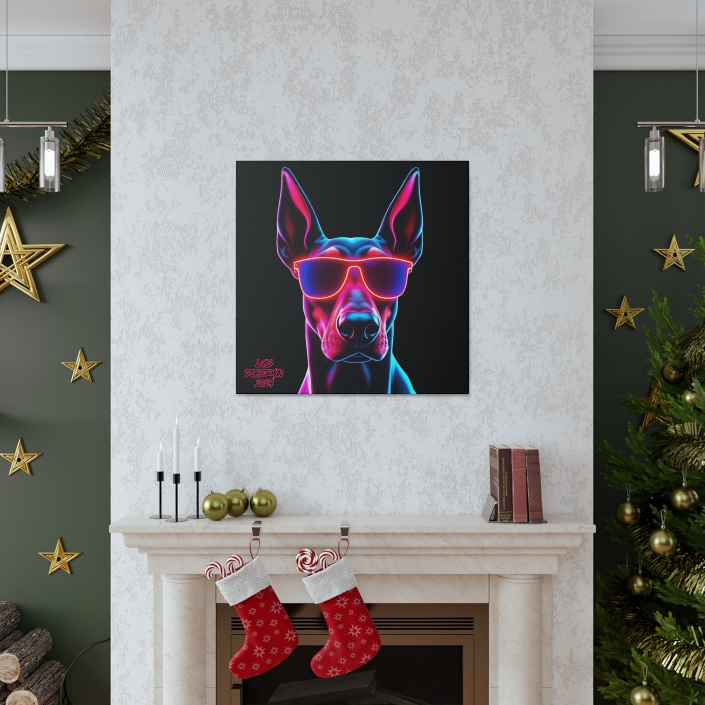 Luis Doberman 2024 Edition 010 Canvas