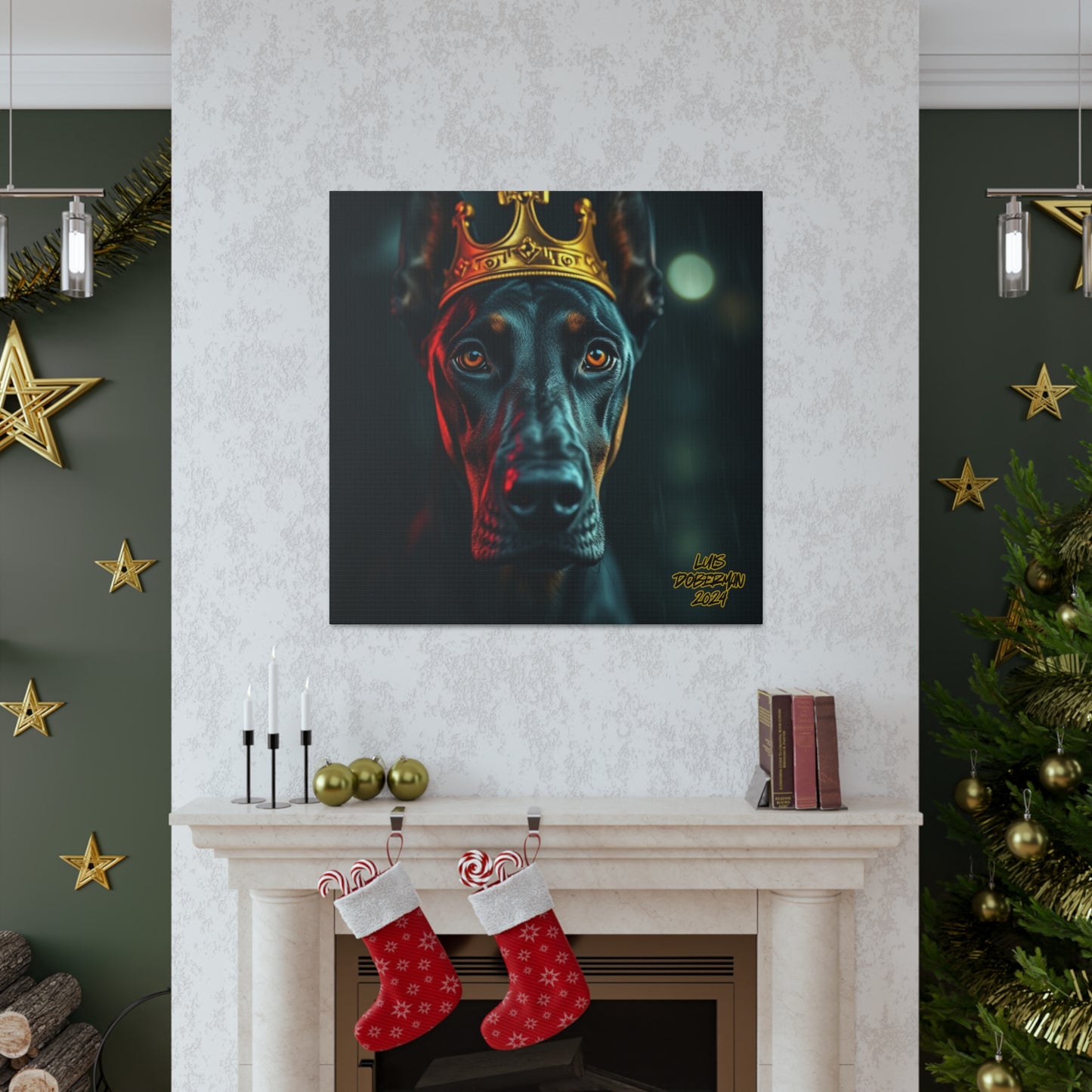 Luis Doberman 2024 Edition 011 Canvas