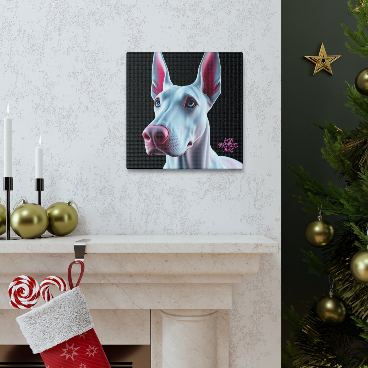 Luis Doberman 2024 Edition 009 Canvas