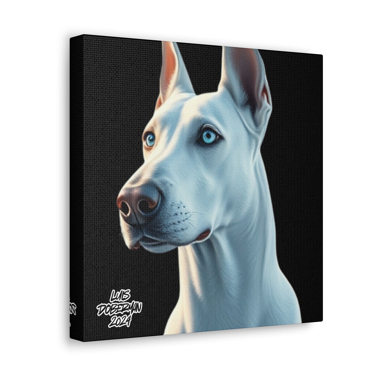 Luis Doberman 2024 Edition 001 Canvas