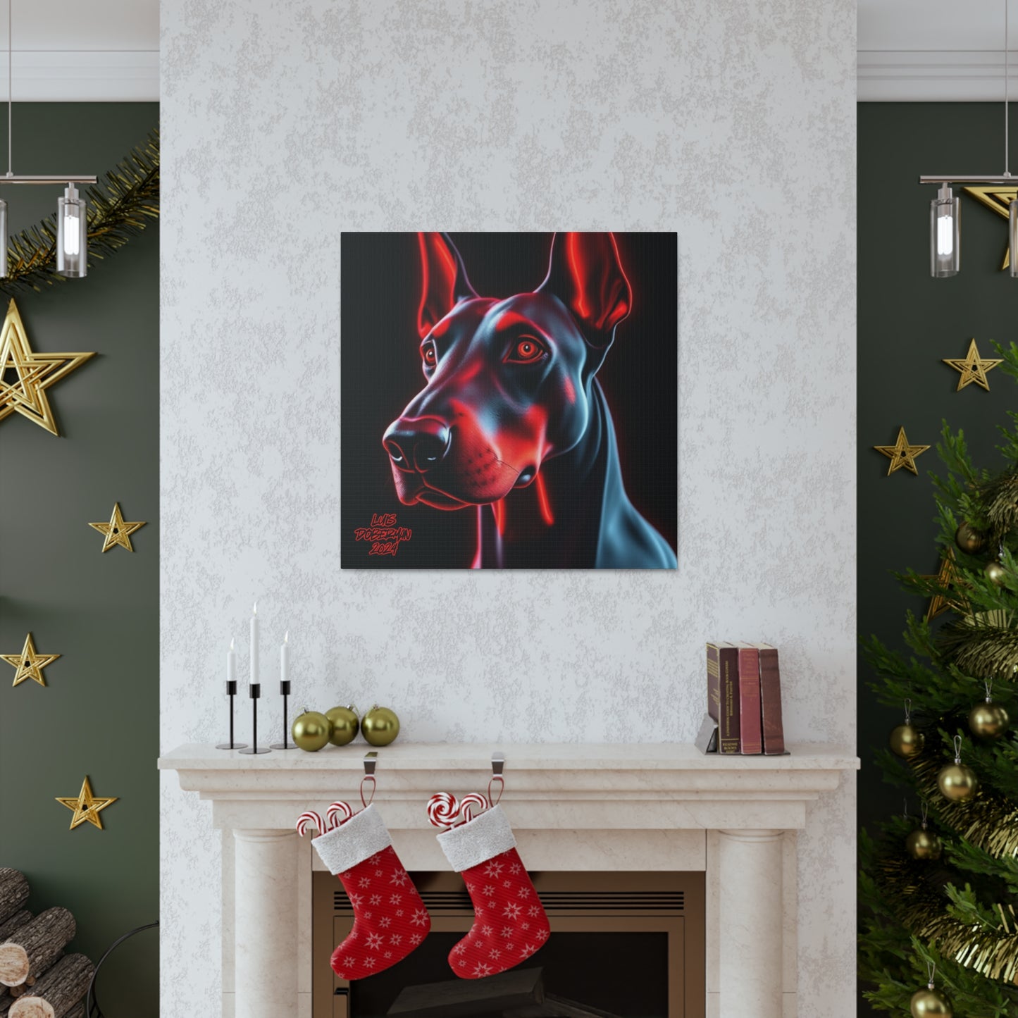 Luis Doberman 2024 Edition 006 Canvas