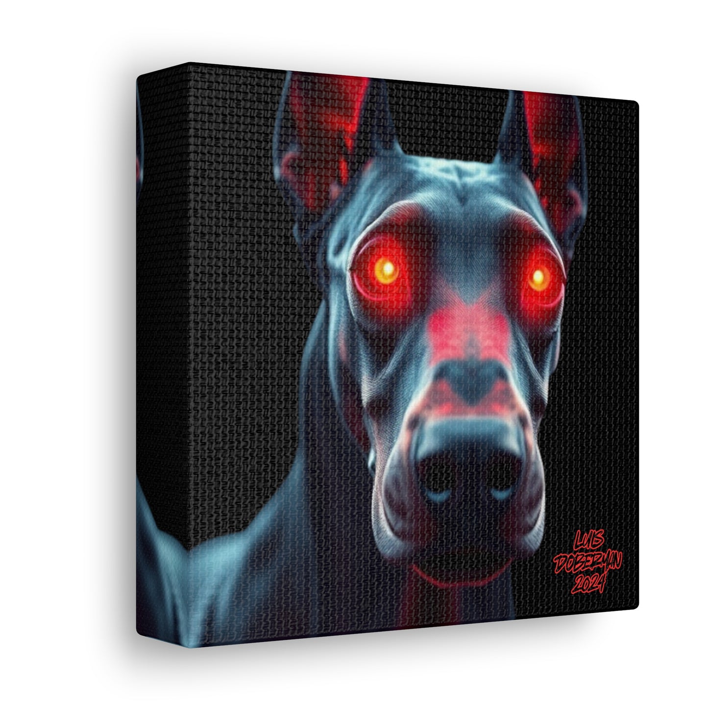 Luis Doberman 2024 Edition 008 Canvas Gallery Wraps