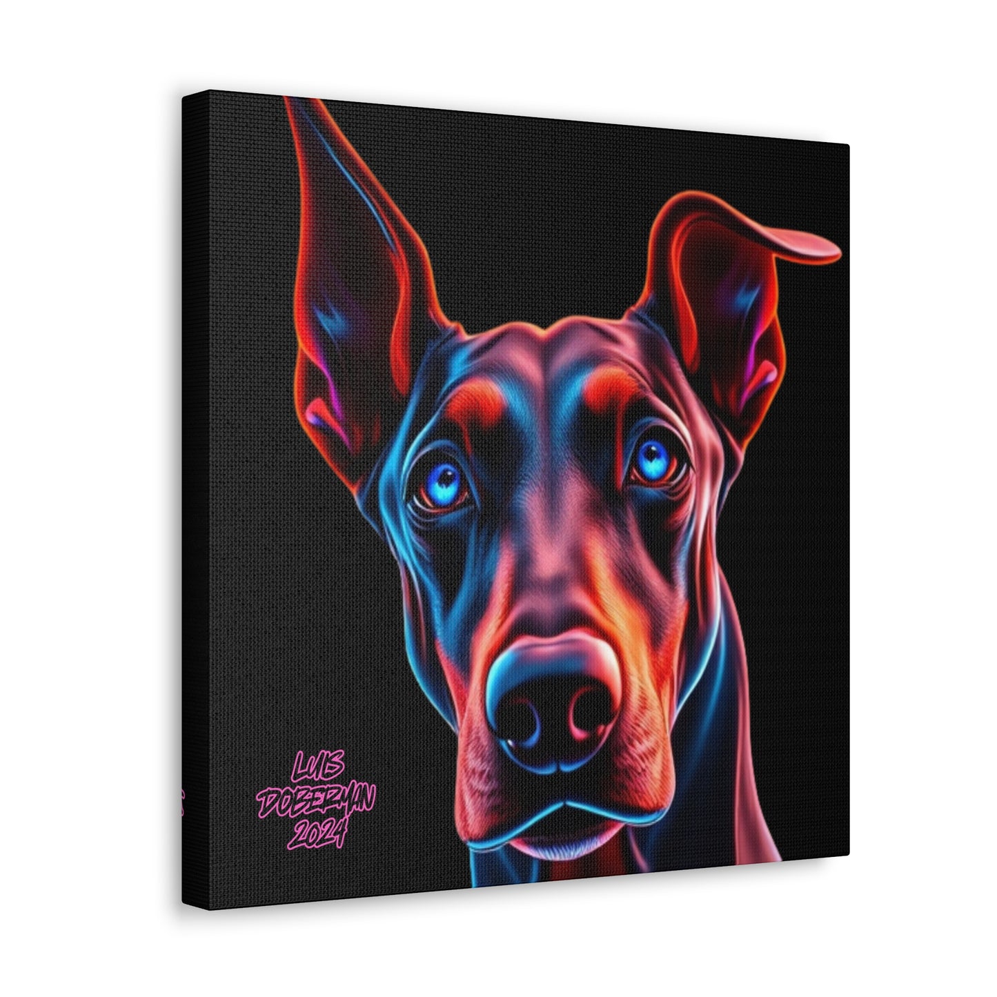 Luis Doberman 2024 Edition 005 Canvas