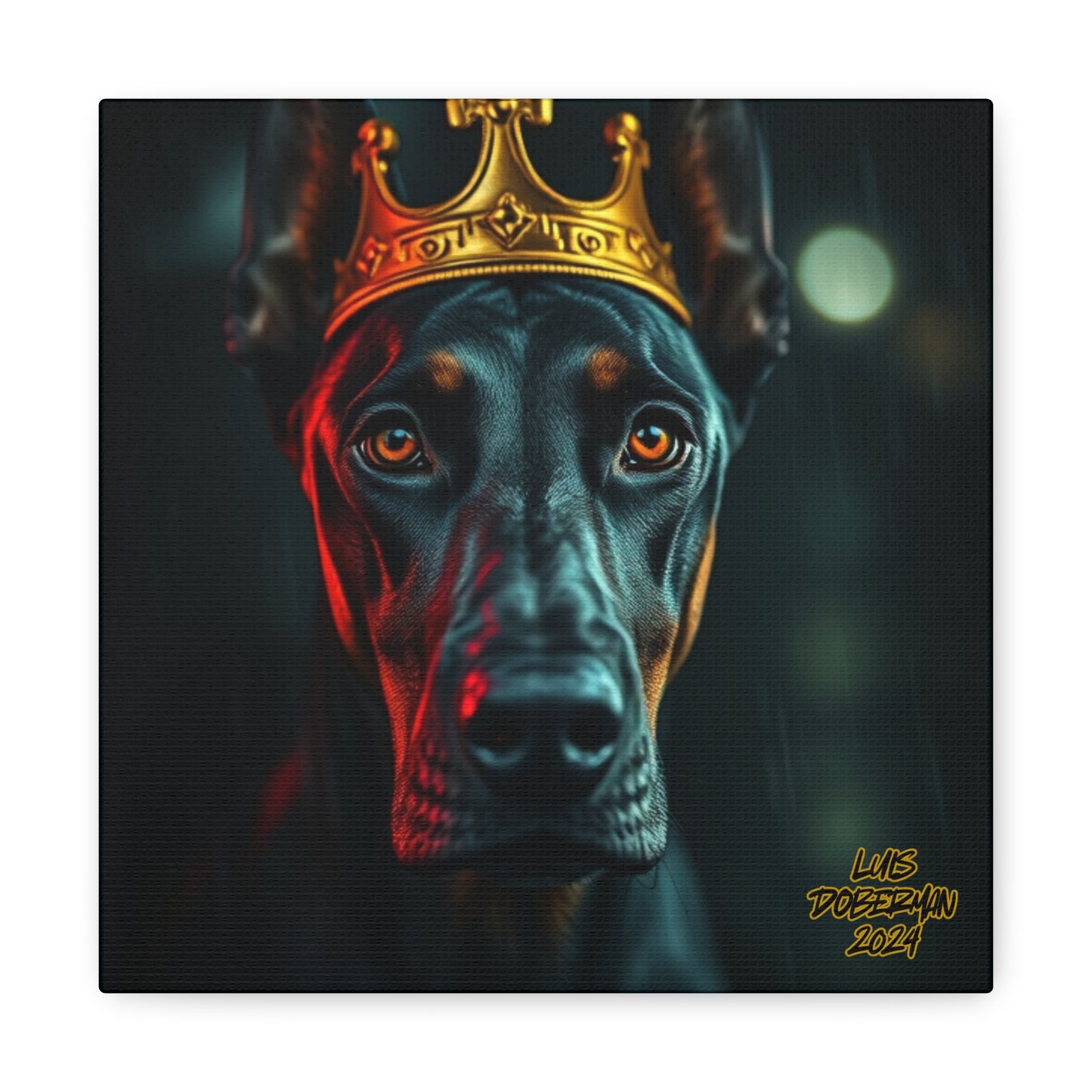 Luis Doberman 2024 Edition 011 Canvas