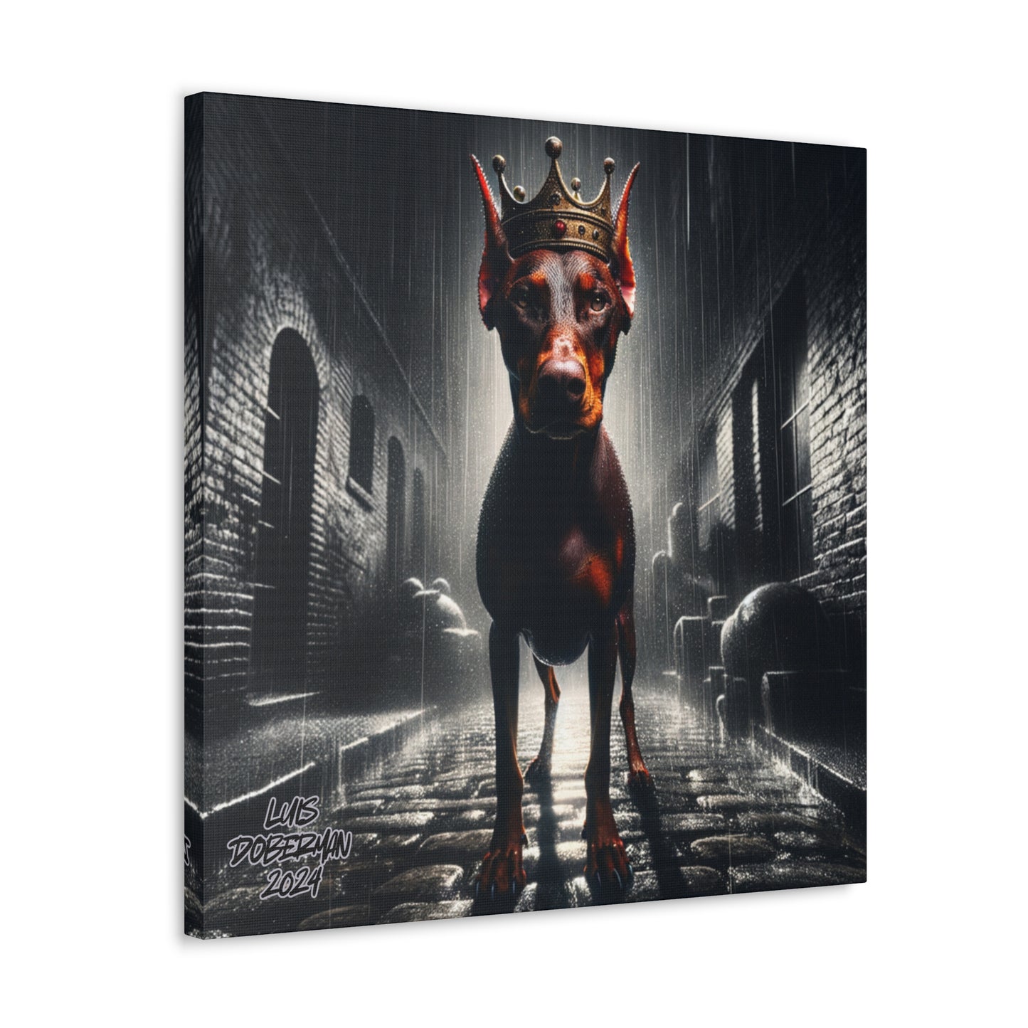 Luis Doberman 2024 Edition 026 Canvas