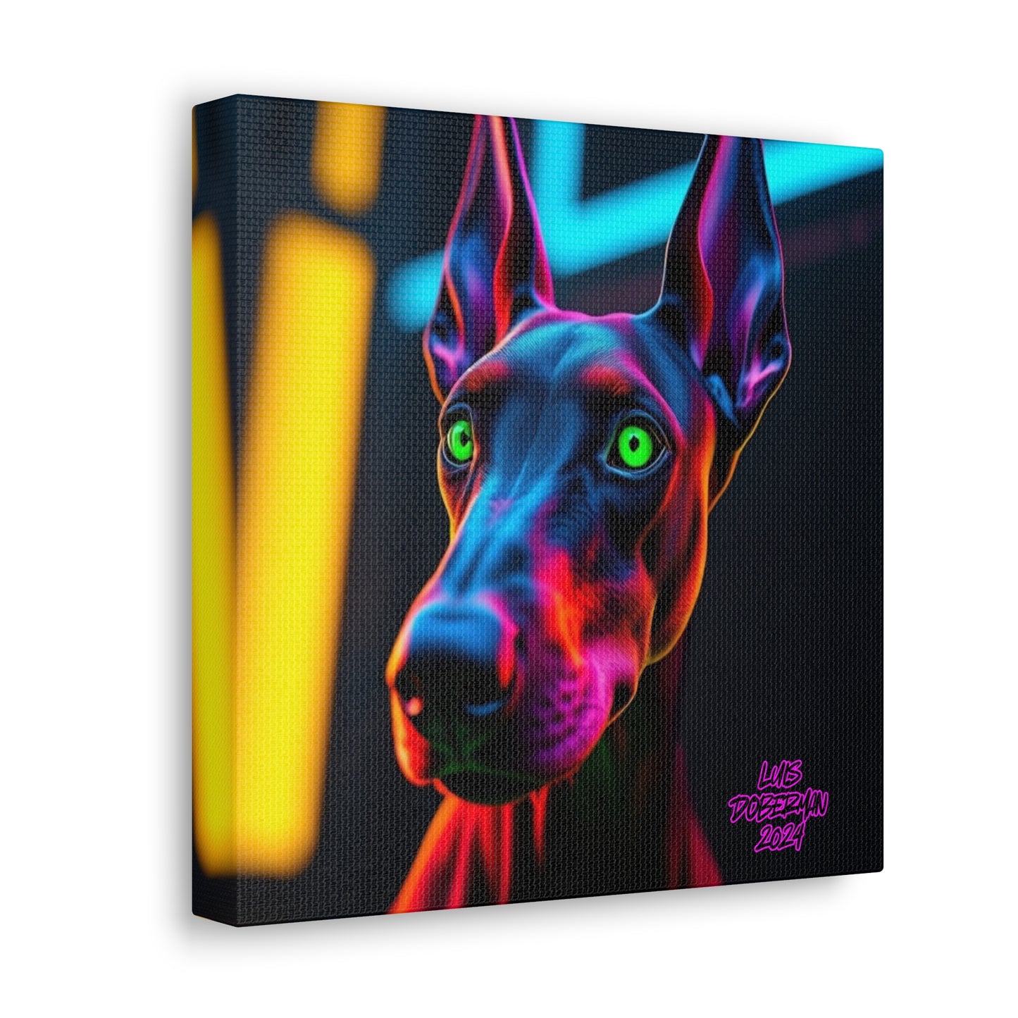 Luis Doberman 2024 Edition 002 Canvas