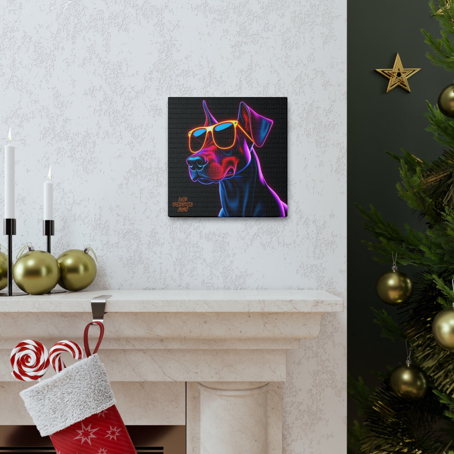 Luis Doberman 2024 Edition 039 Canvas