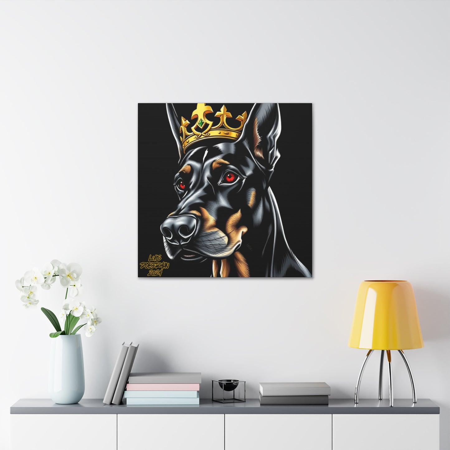 Luis Doberman 2024 Edition 003 Canvas