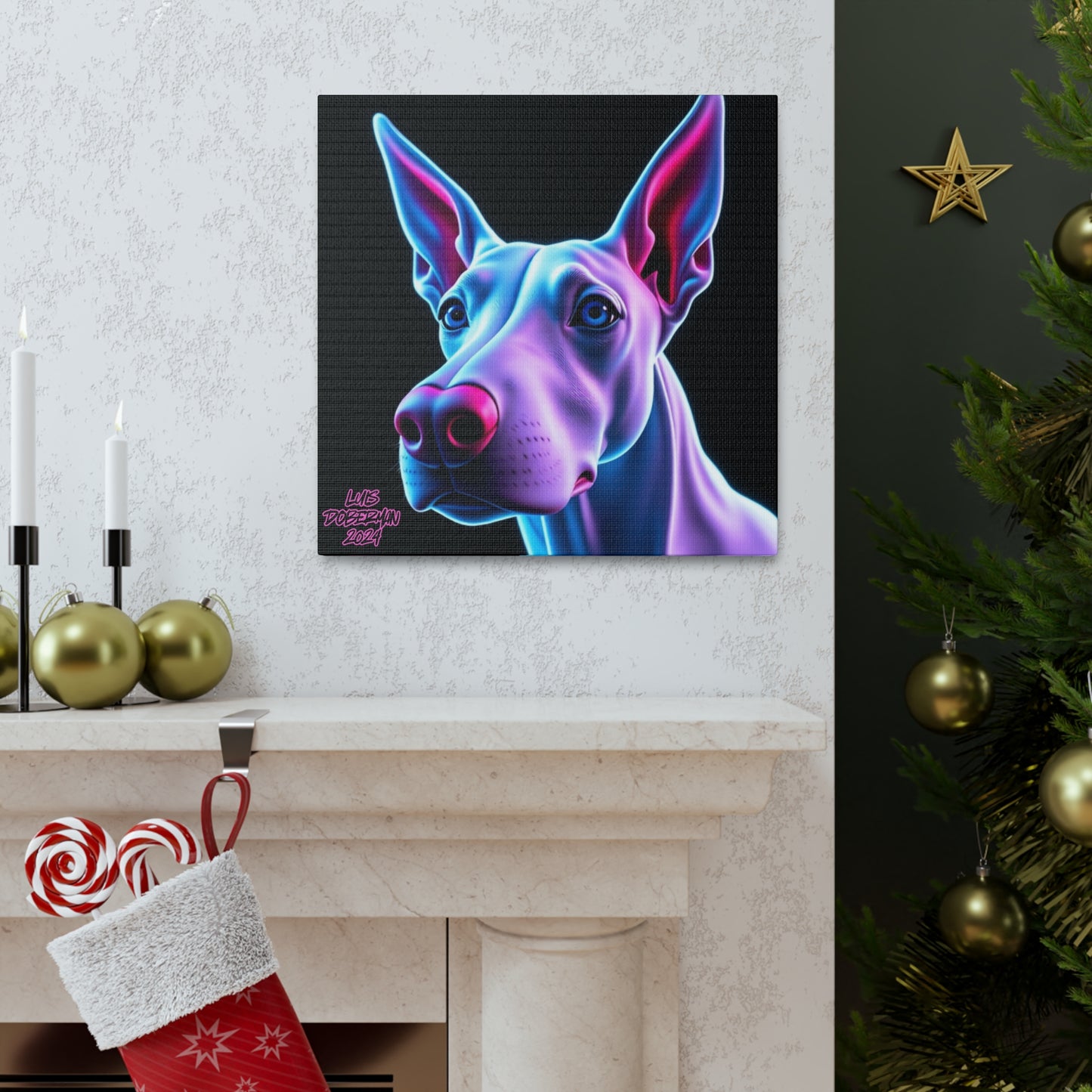 Luis Doberman 2024 Edition 012 Canvas