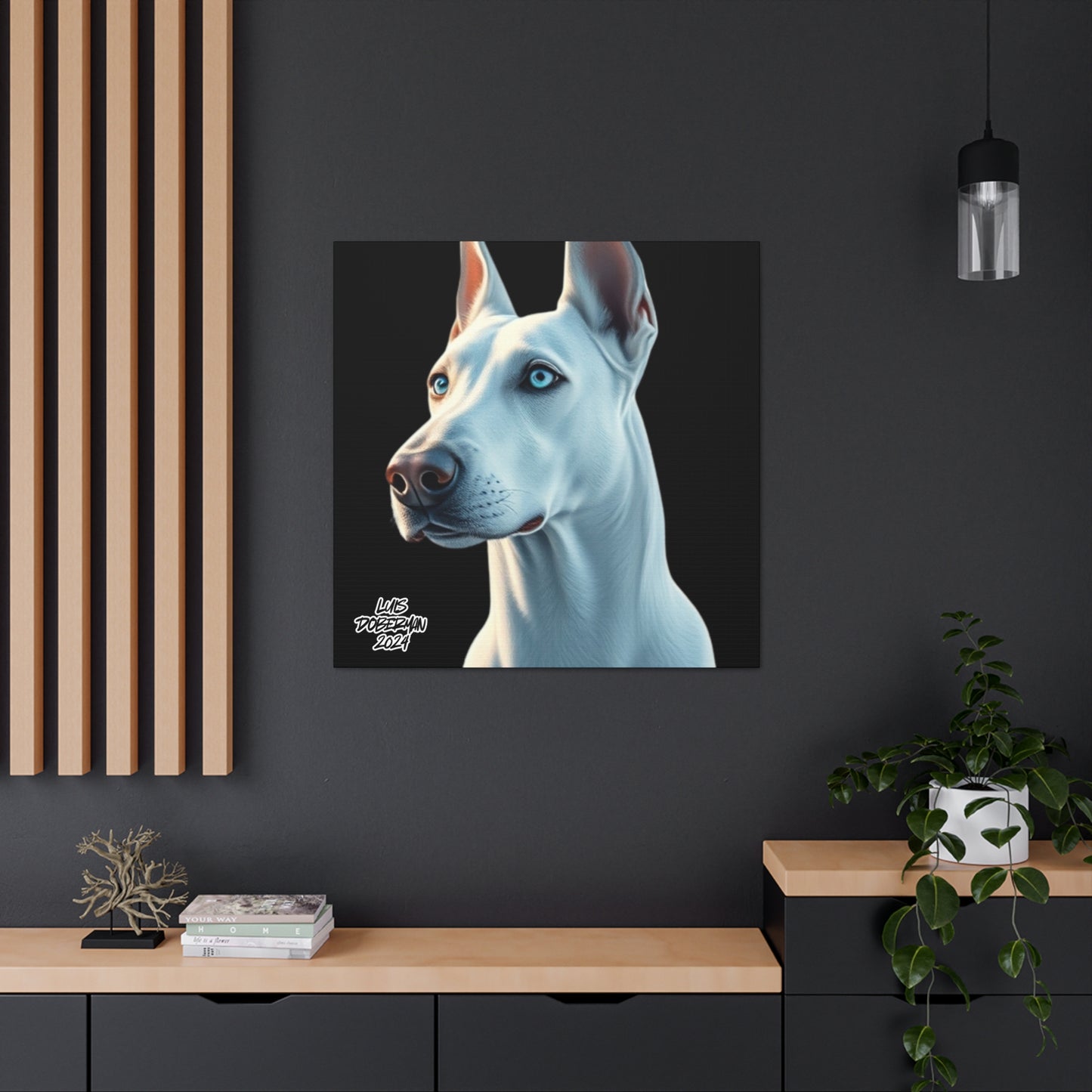 Luis Doberman 2024 Edition 001 Canvas