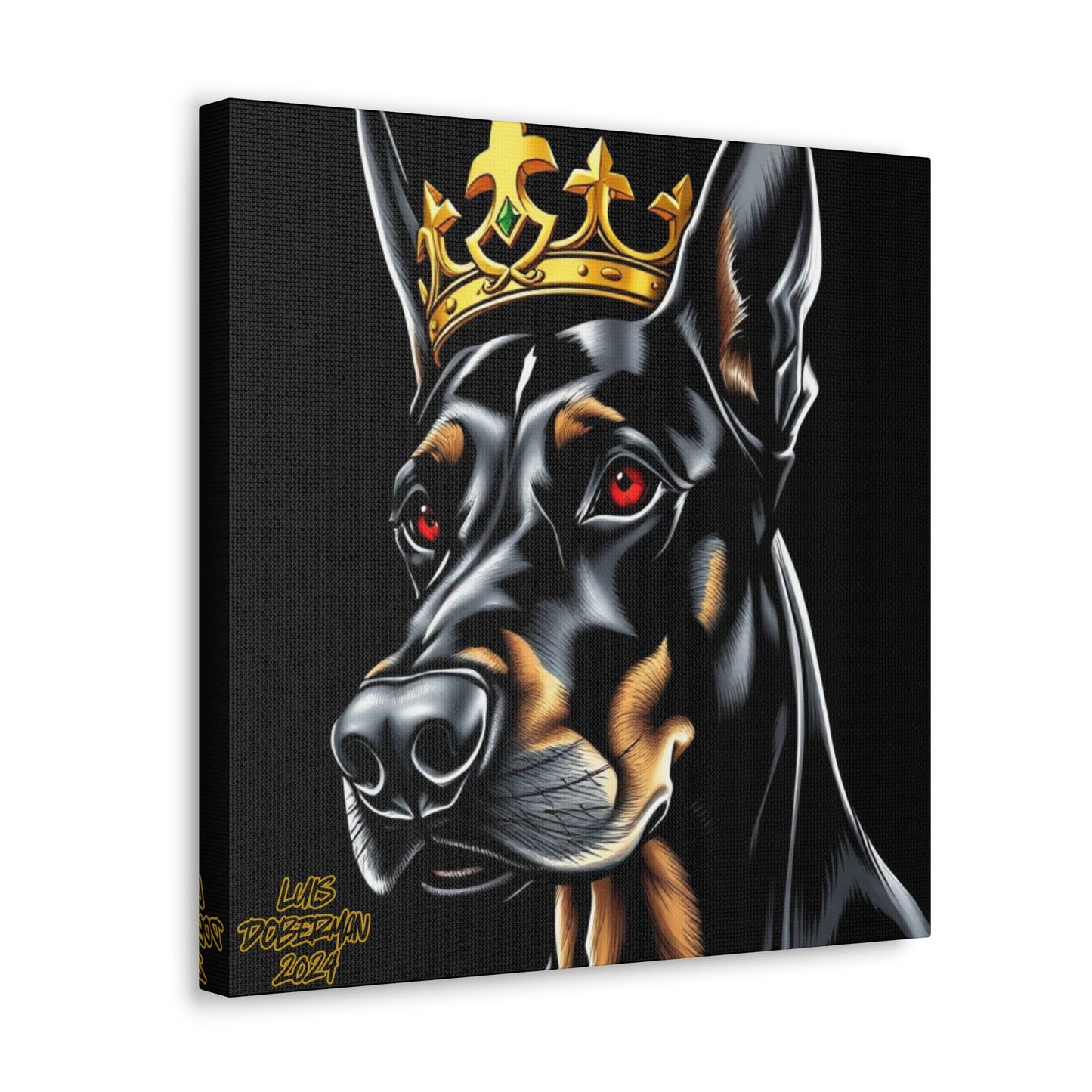 Luis Doberman 2024 Edition 003 Canvas