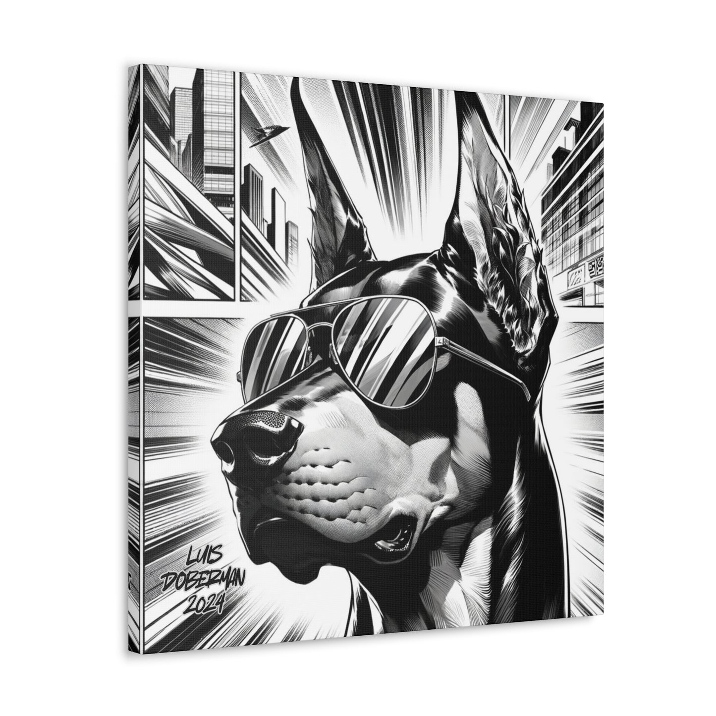Luis Doberman 2024 Edition 037 Canvas
