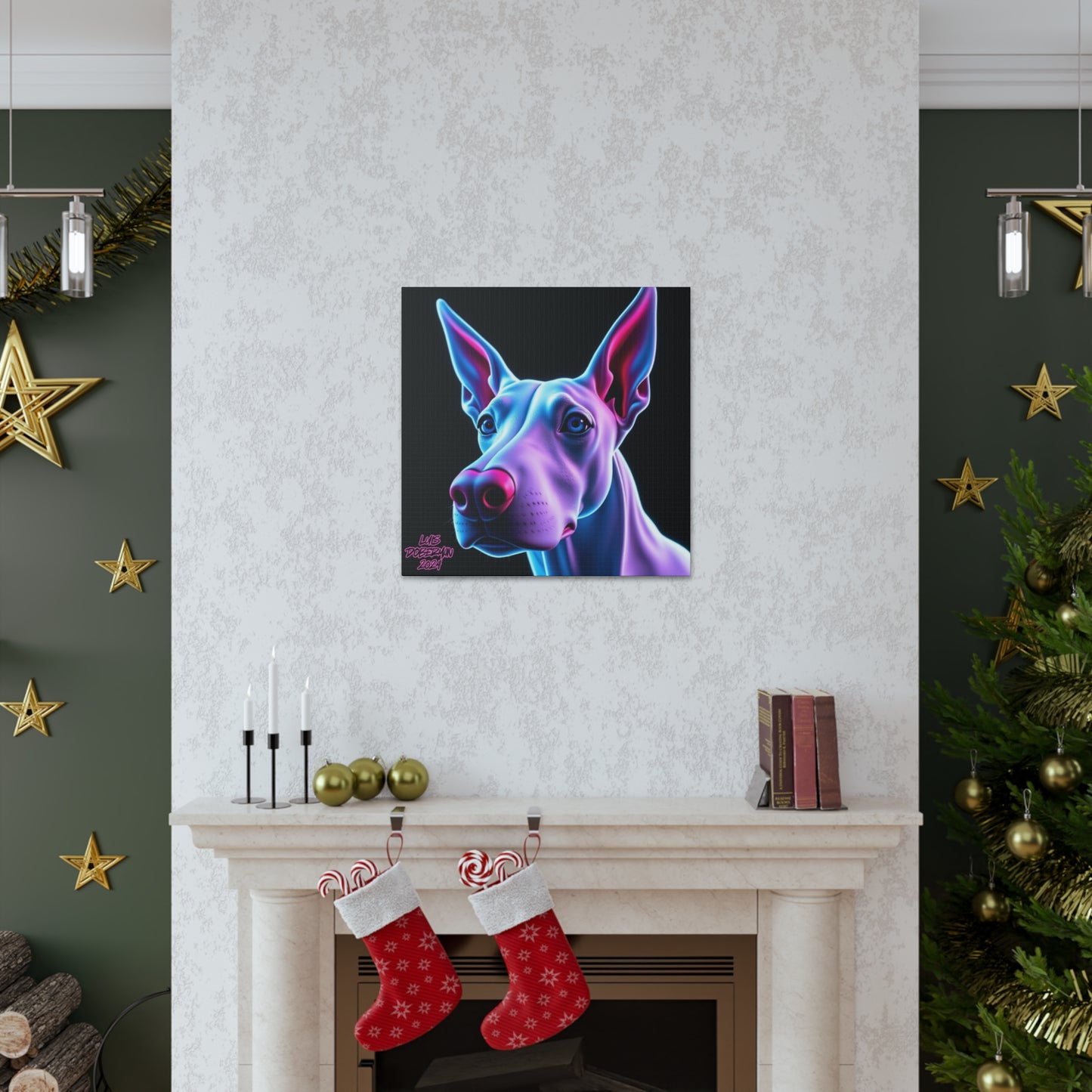 Luis Doberman 2024 Edition 012 Canvas