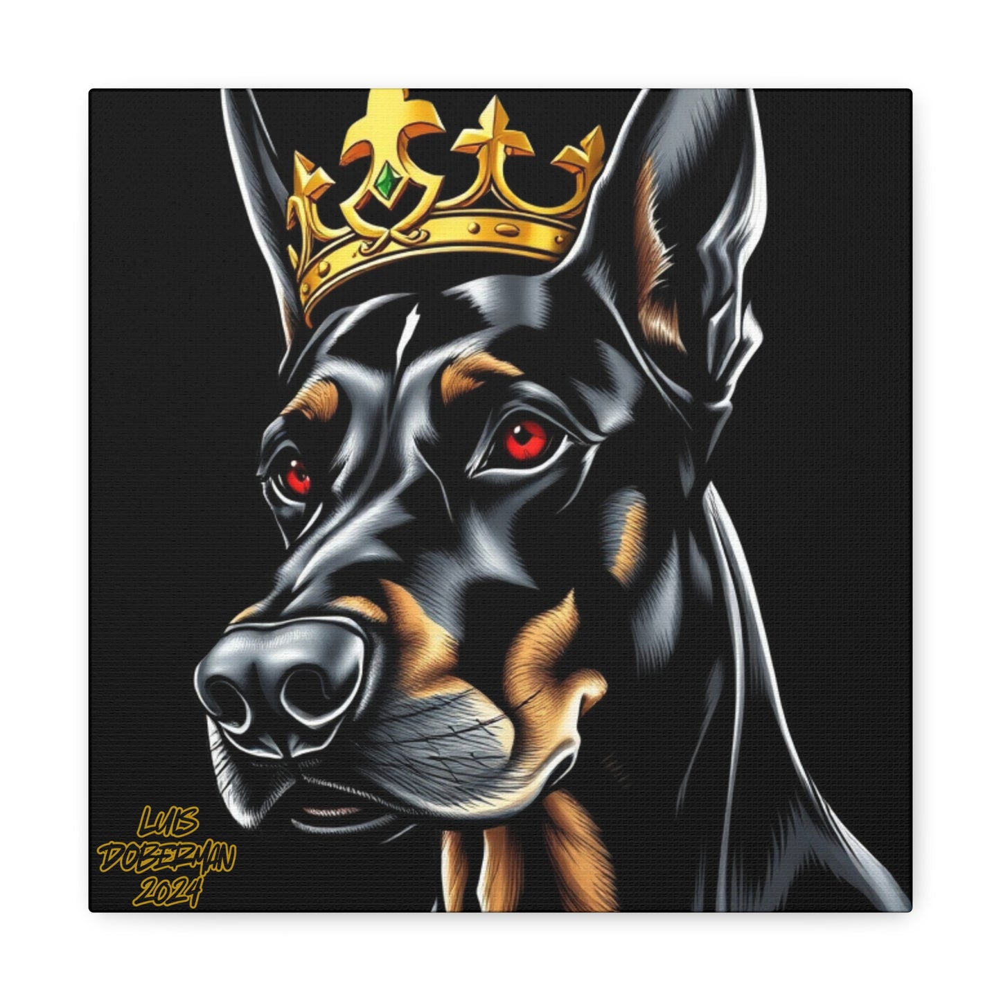 Luis Doberman 2024 Edition 003 Canvas