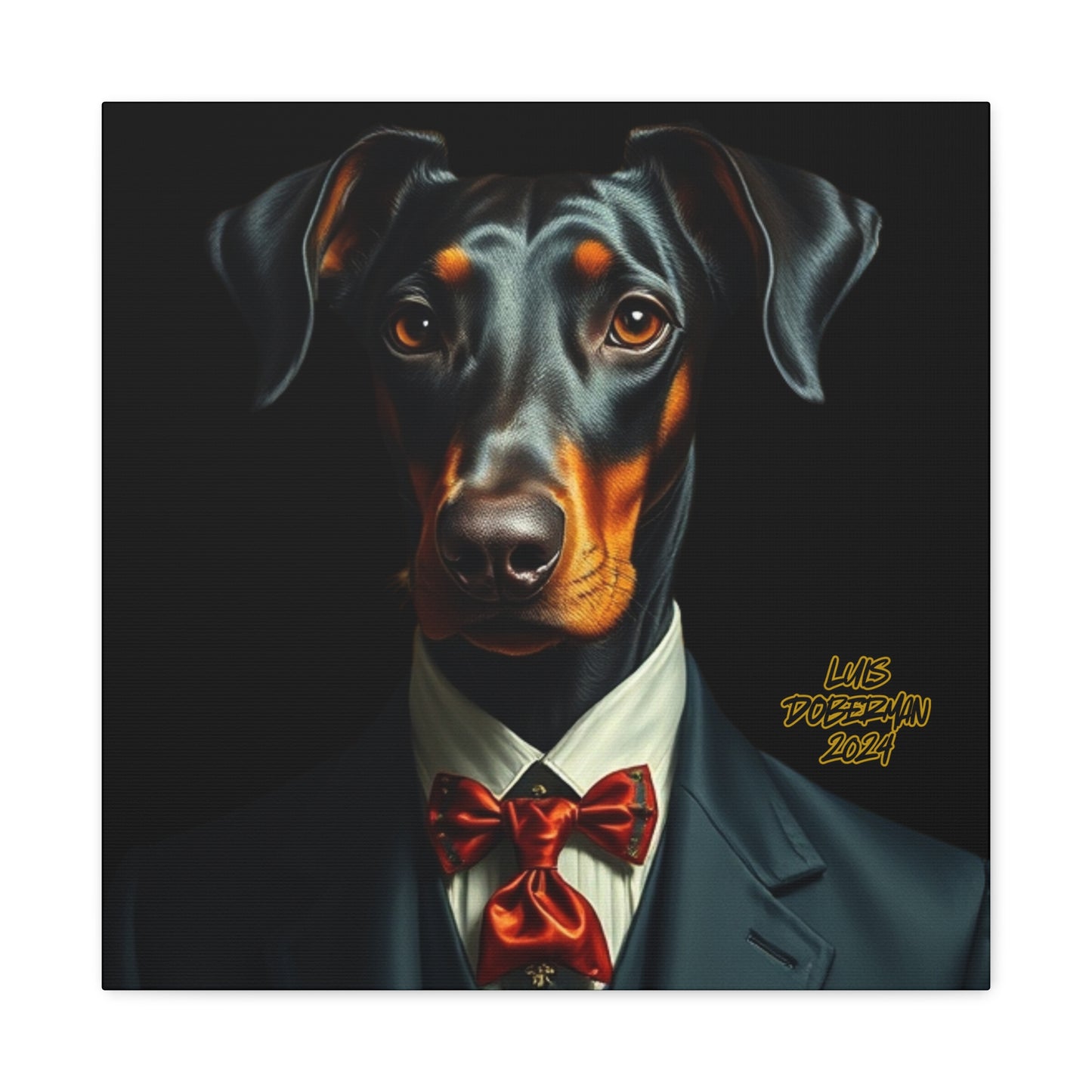Luis Doberman 2024 Edition 019 Canvas
