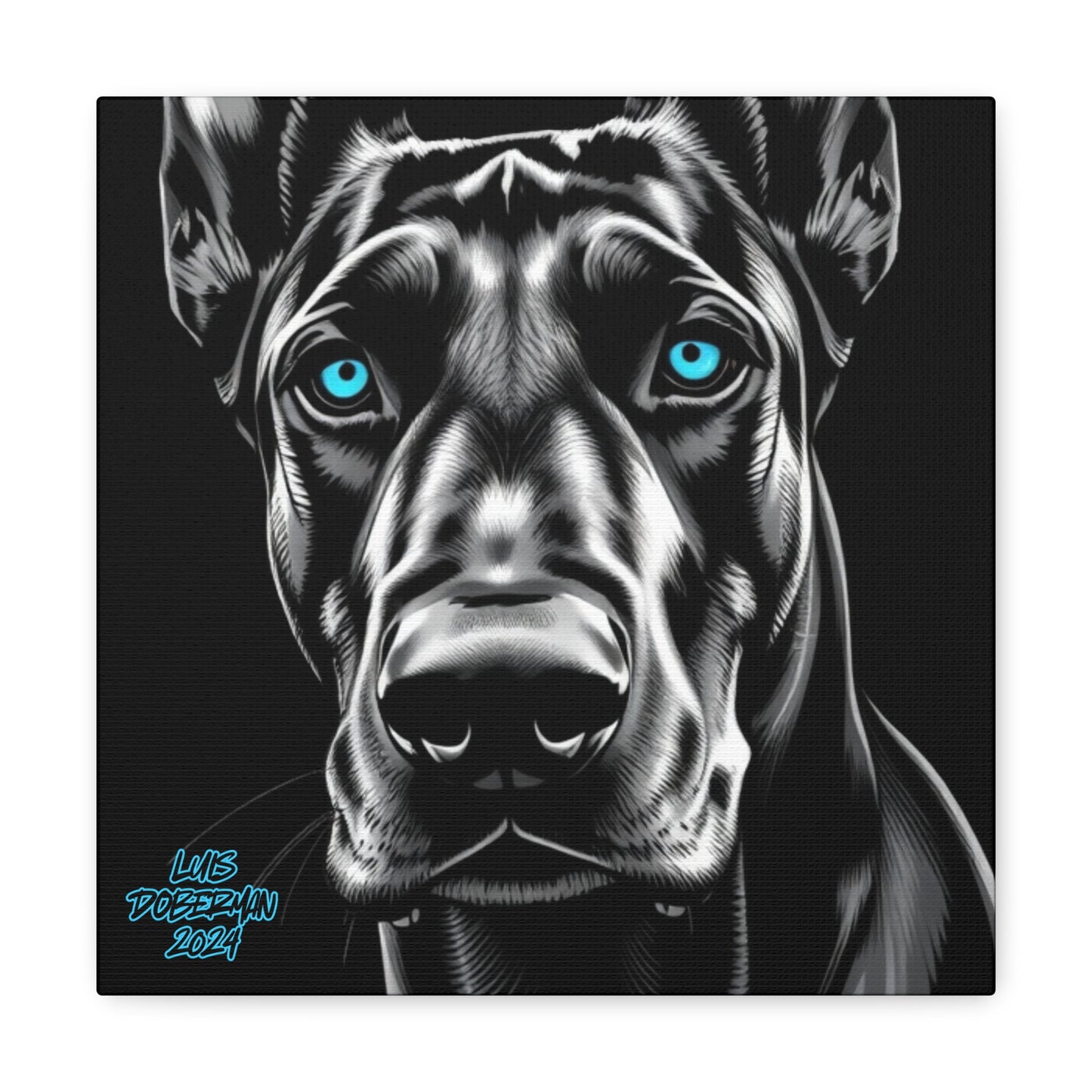 Luis Doberman 2024 Edition 004 Canvas