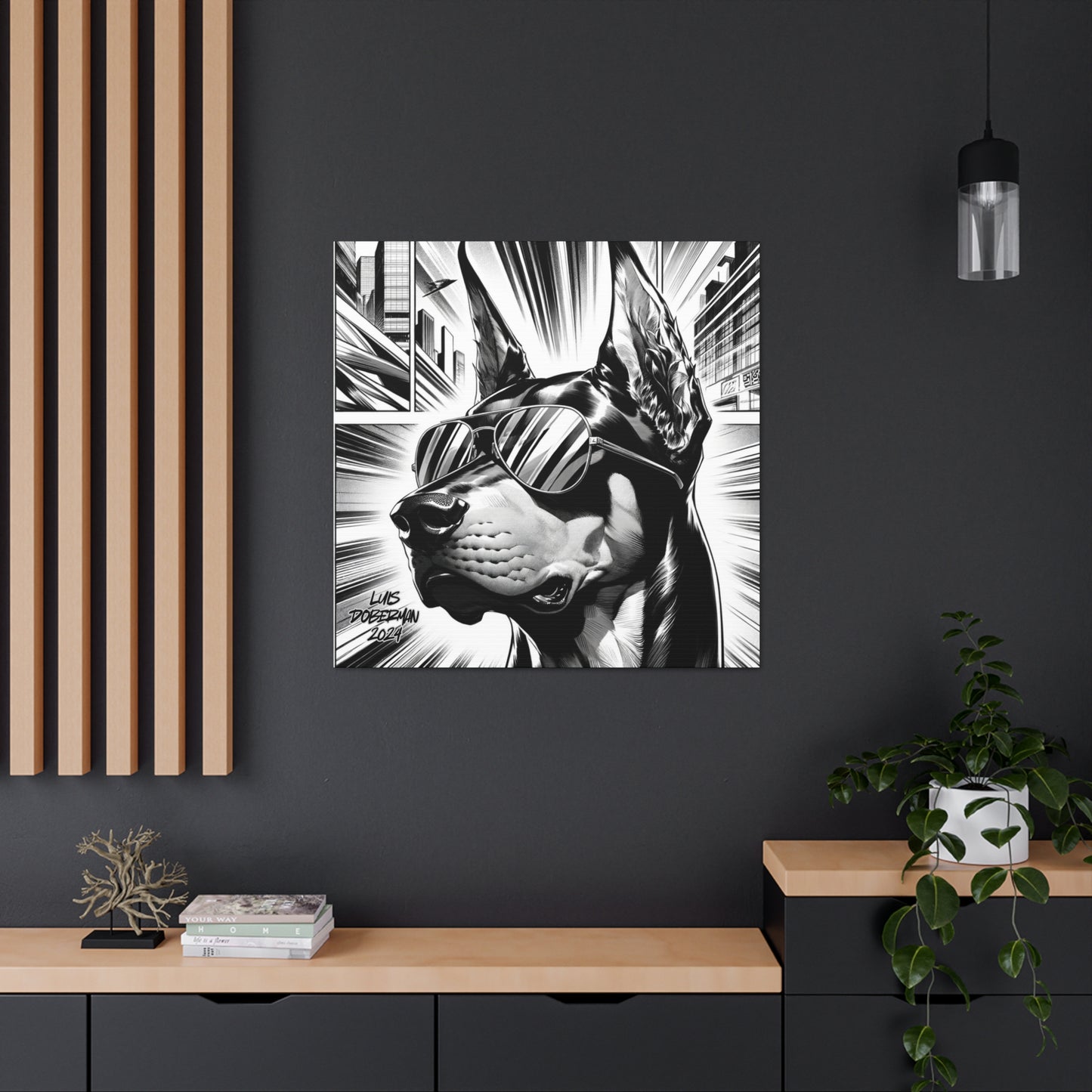 Luis Doberman 2024 Edition 037 Canvas