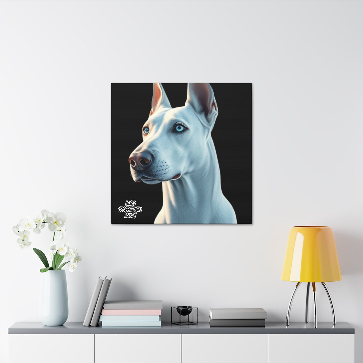 Luis Doberman 2024 Edition 001 Canvas