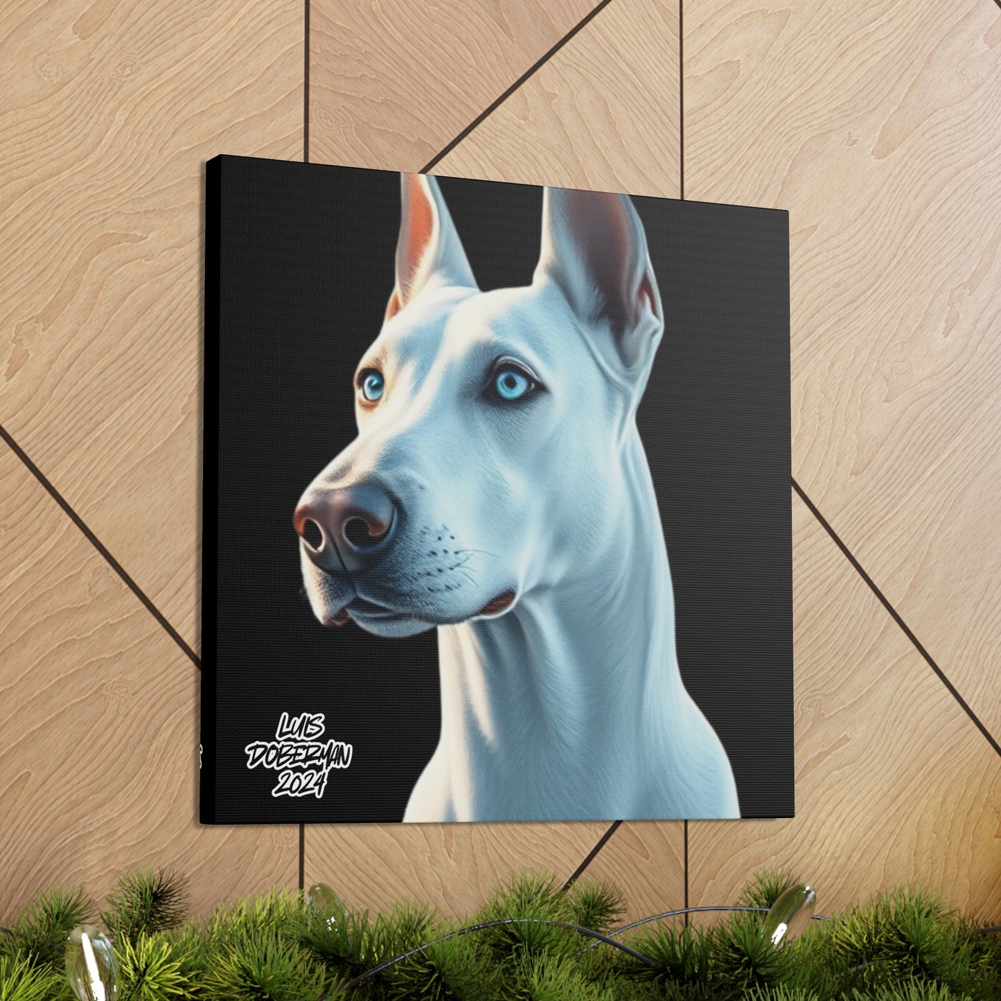 Luis Doberman 2024 Edition 001 Canvas