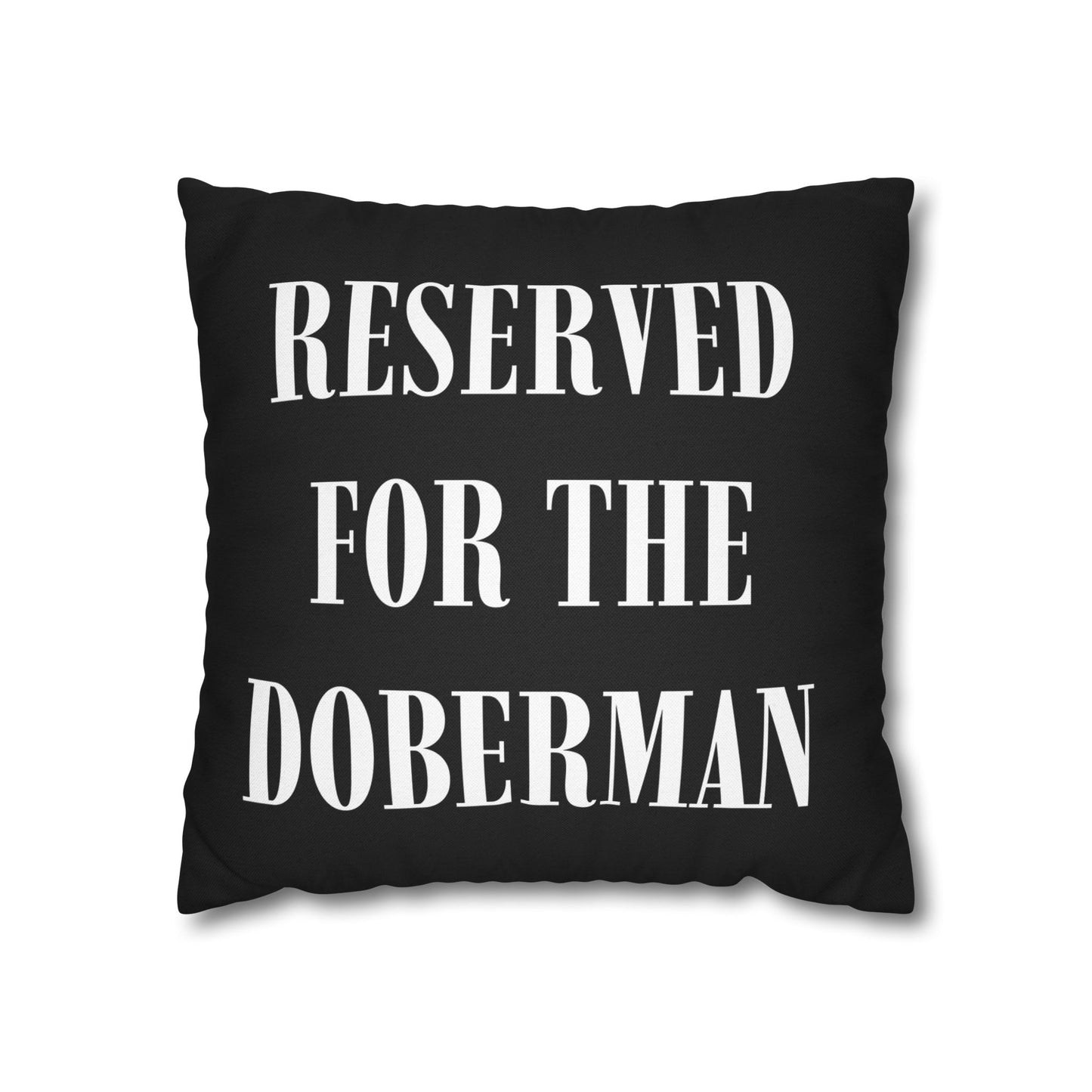 Reserved 1 Black Square Pillow Covers
