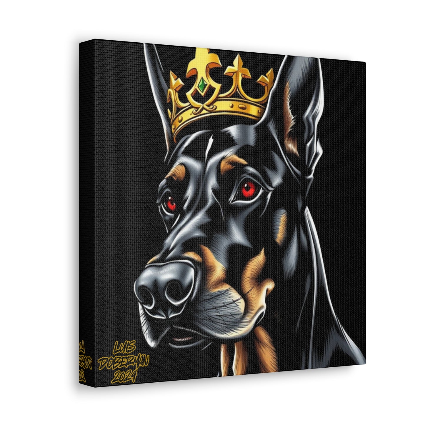 Luis Doberman 2024 Edition 003 Canvas
