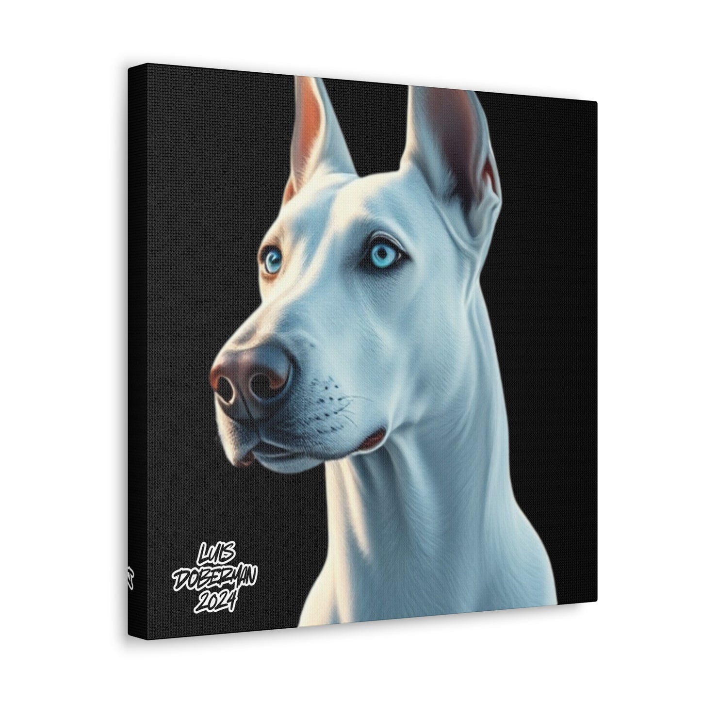 Luis Doberman 2024 Edition 001 Canvas