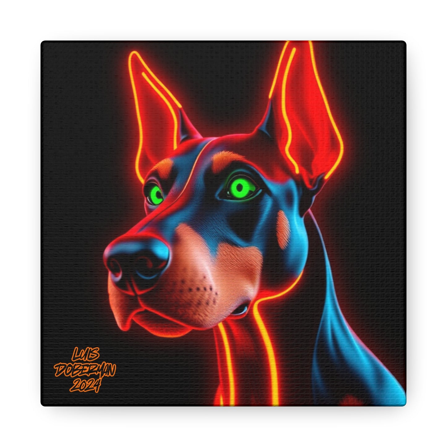 Luis Doberman 2024 Edition 040 Canvas