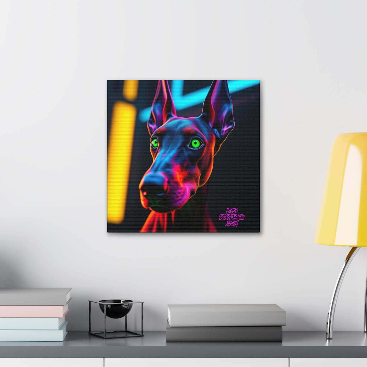 Luis Doberman 2024 Edition 002 Canvas