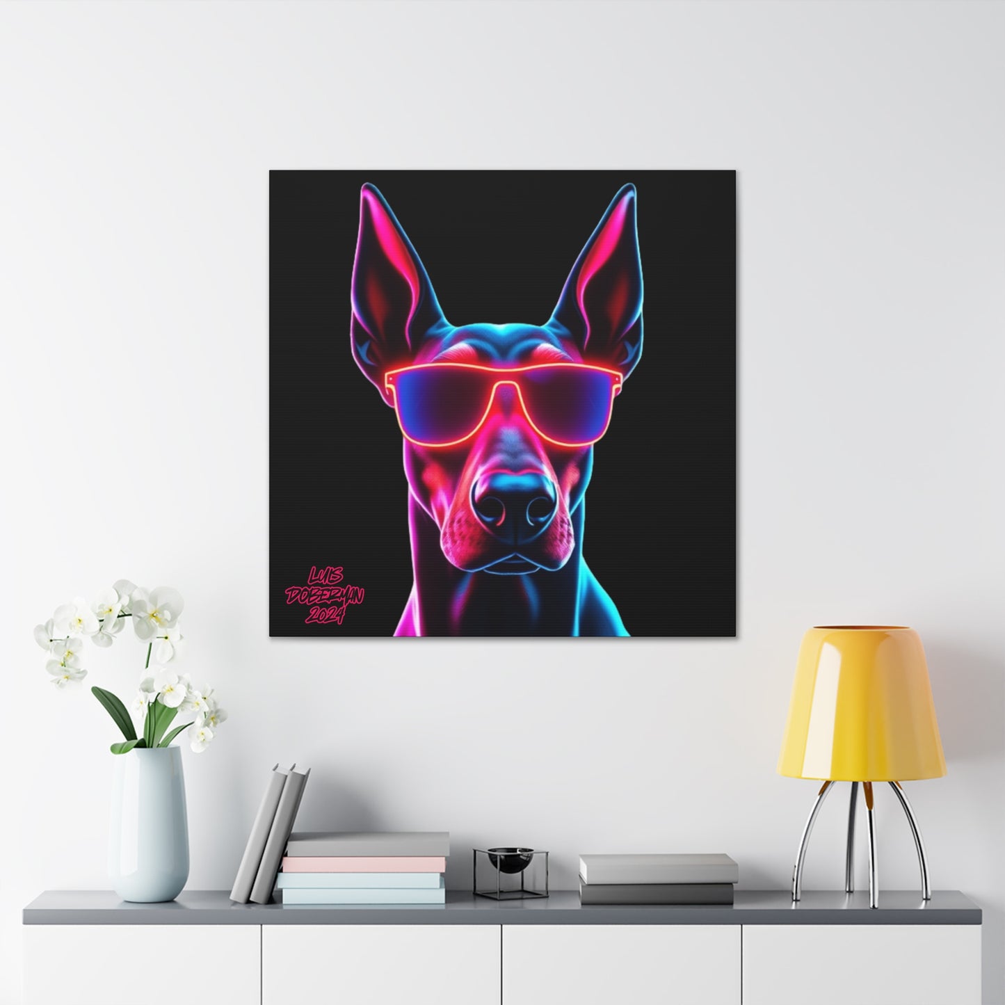 Luis Doberman 2024 Edition 010 Canvas