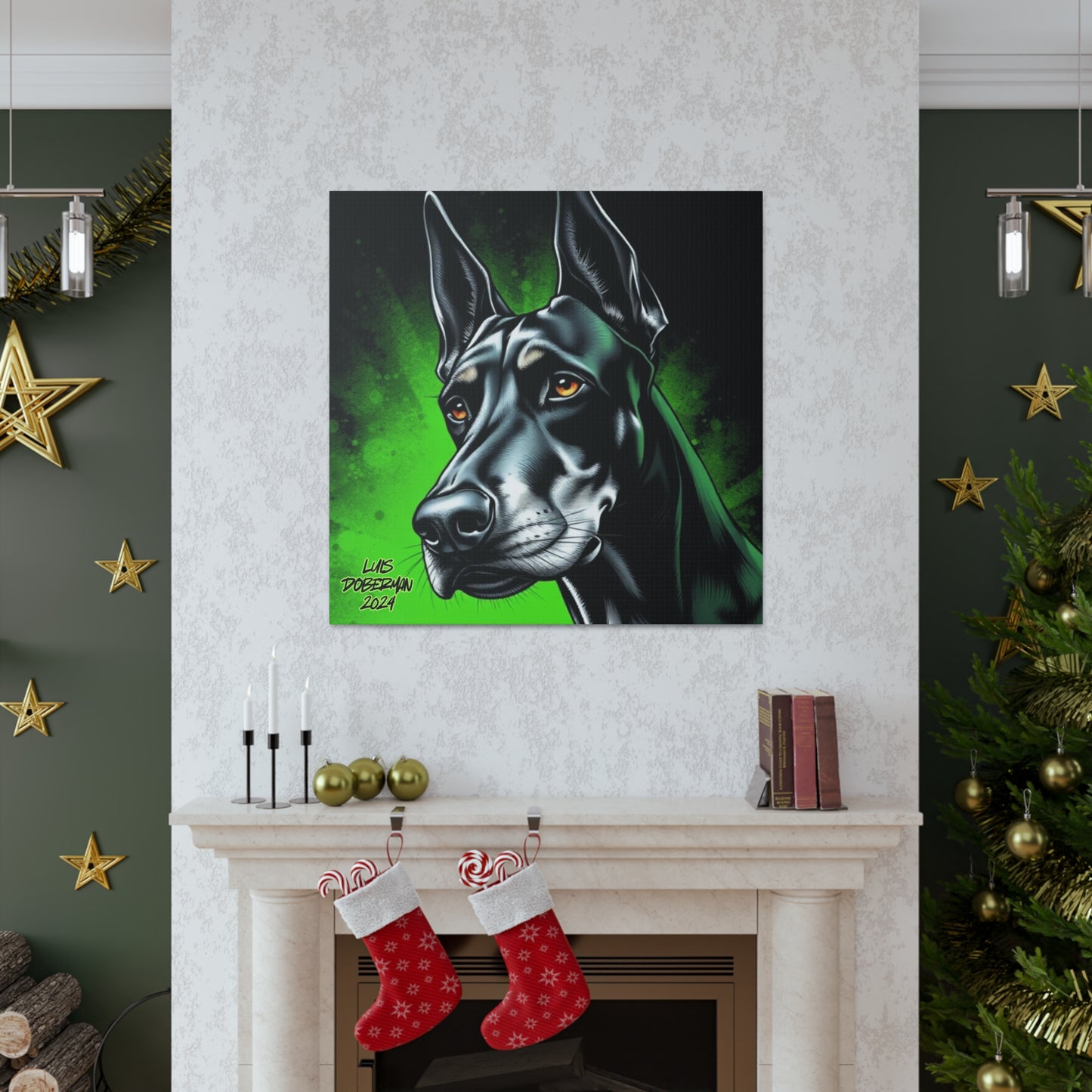 Luis Doberman 2024 Edition 007 Canvas
