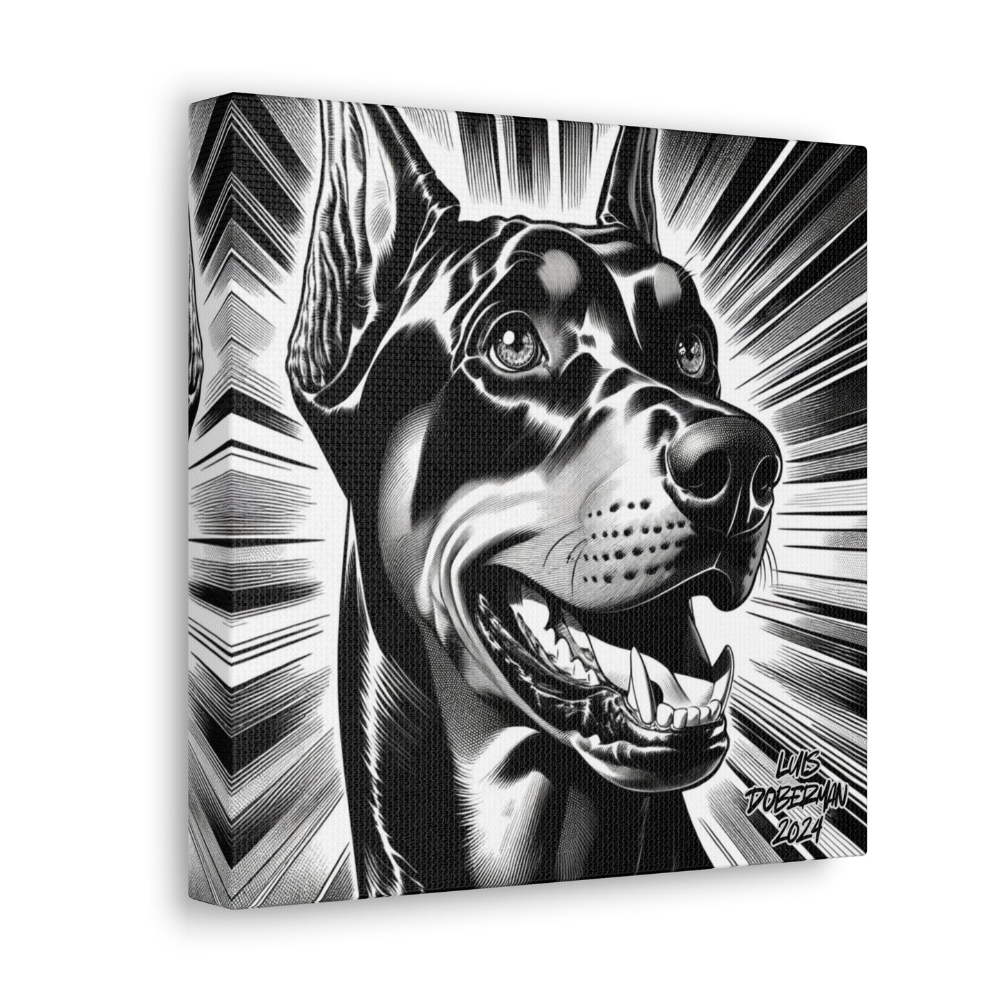 Luis Doberman 2024 Edition 049 Canvas