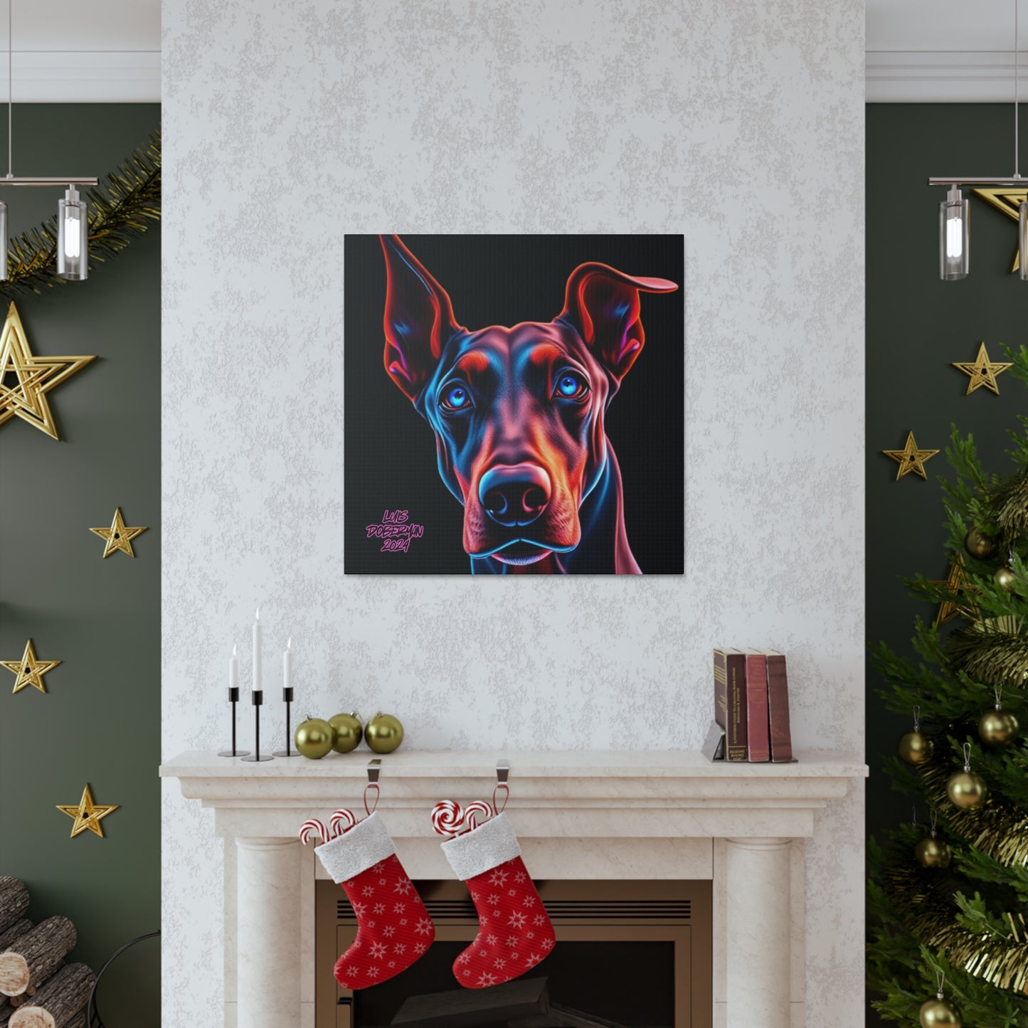 Luis Doberman 2024 Edition 005 Canvas