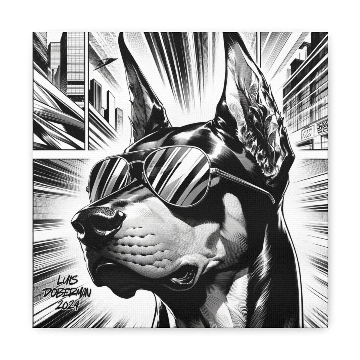 Luis Doberman 2024 Edition 037 Canvas