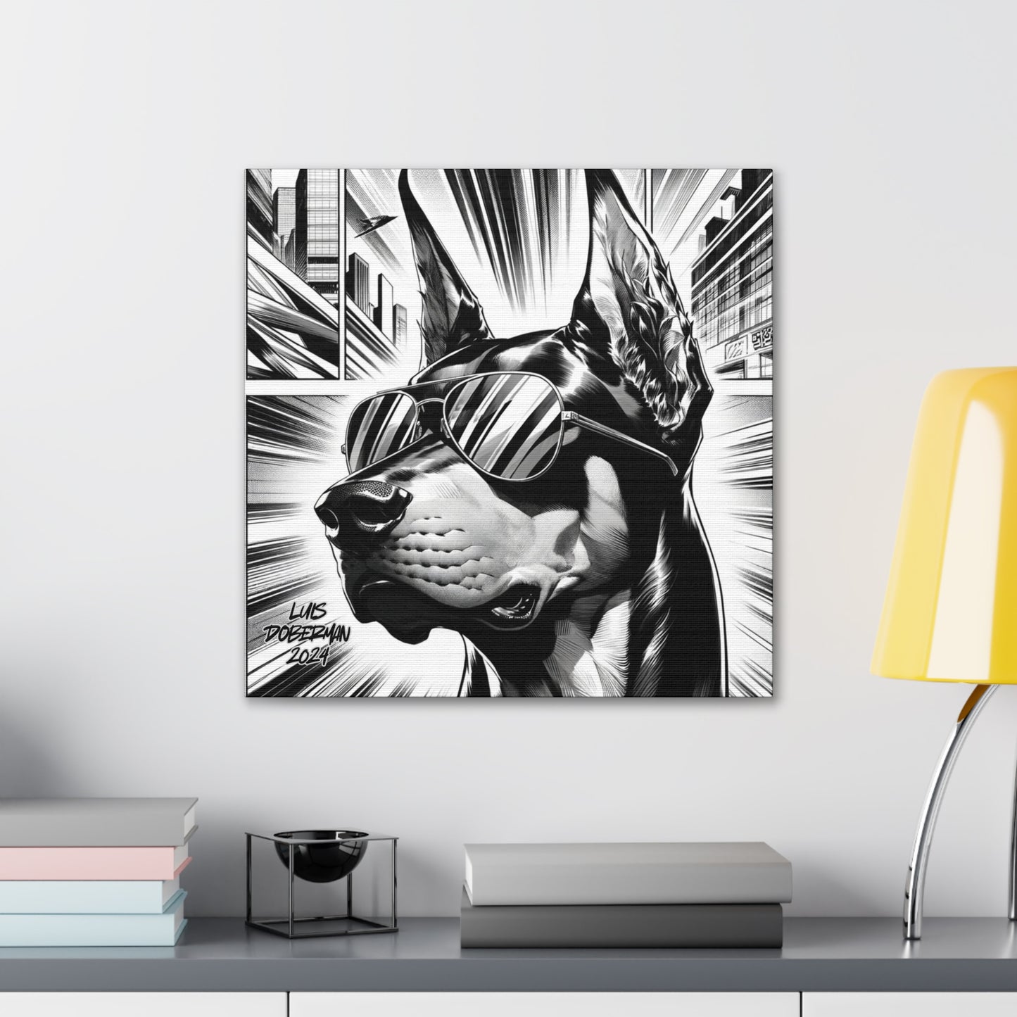 Luis Doberman 2024 Edition 037 Canvas