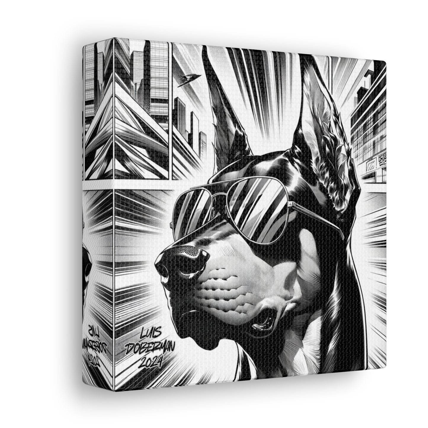 Luis Doberman 2024 Edition 037 Canvas