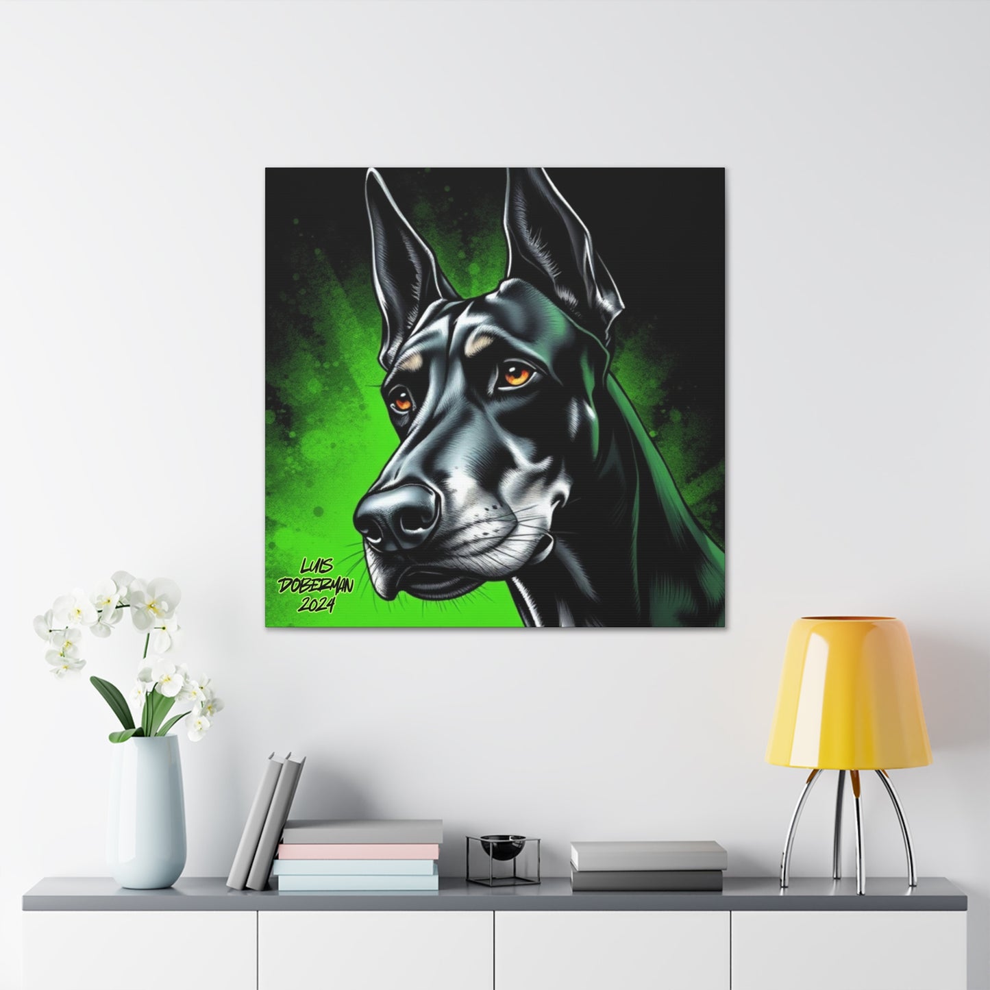 Luis Doberman 2024 Edition 007 Canvas