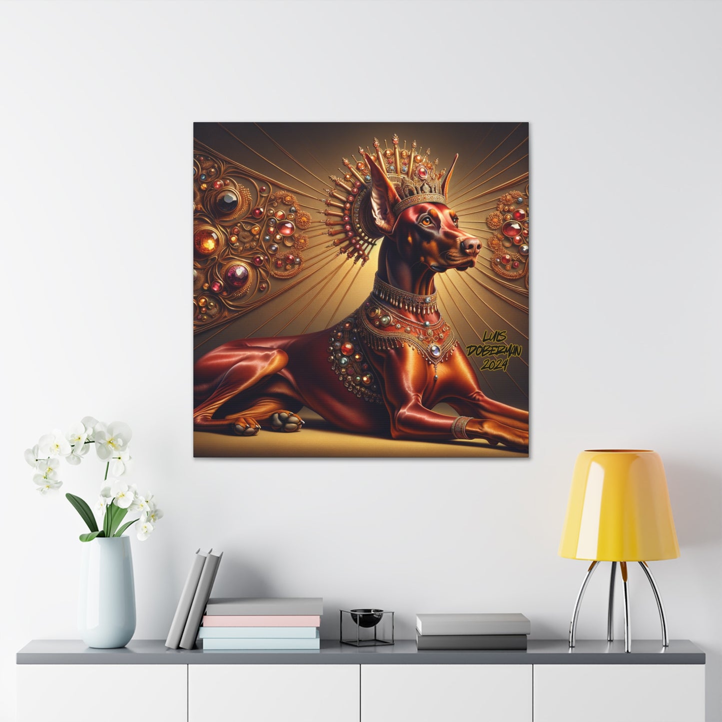 Luis Doberman 2024 Edition 028 Canvas