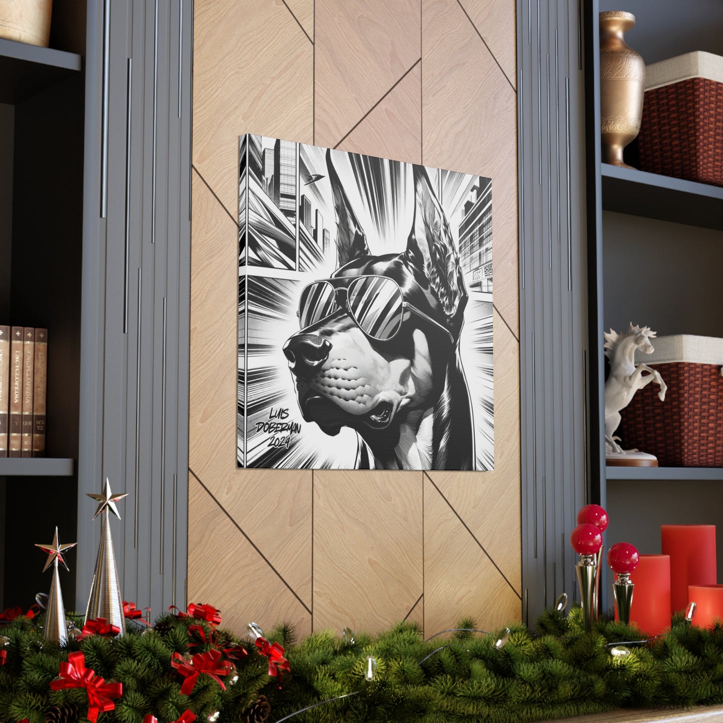 Luis Doberman 2024 Edition 037 Canvas