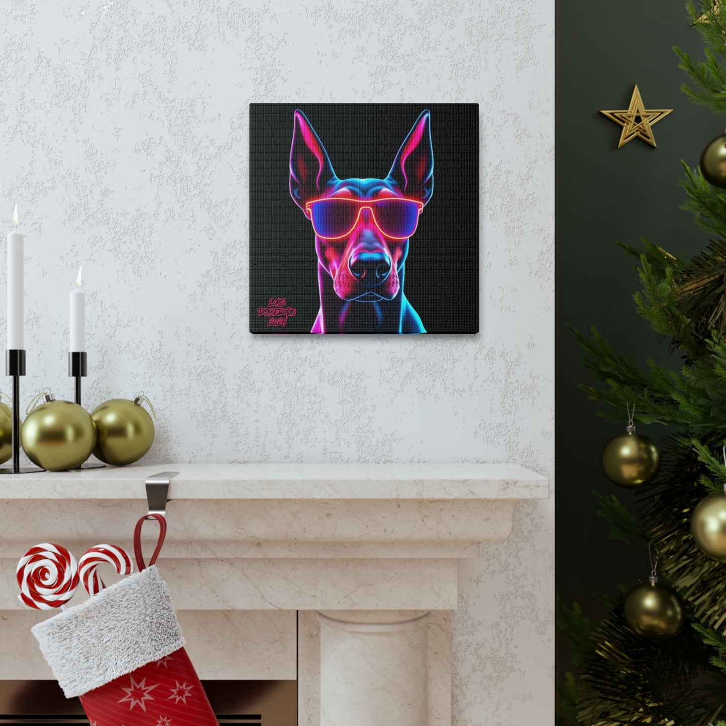 Luis Doberman 2024 Edition 010 Canvas
