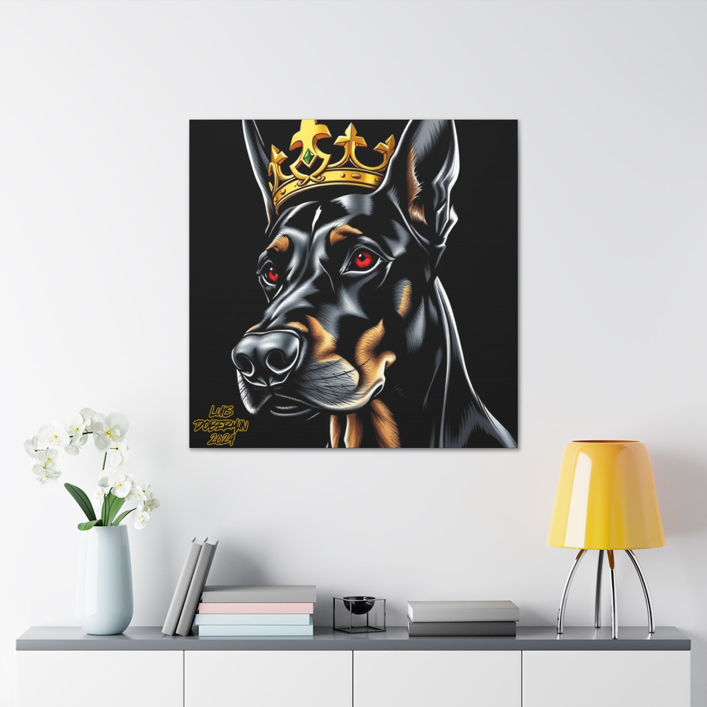 Luis Doberman 2024 Edition 003 Canvas