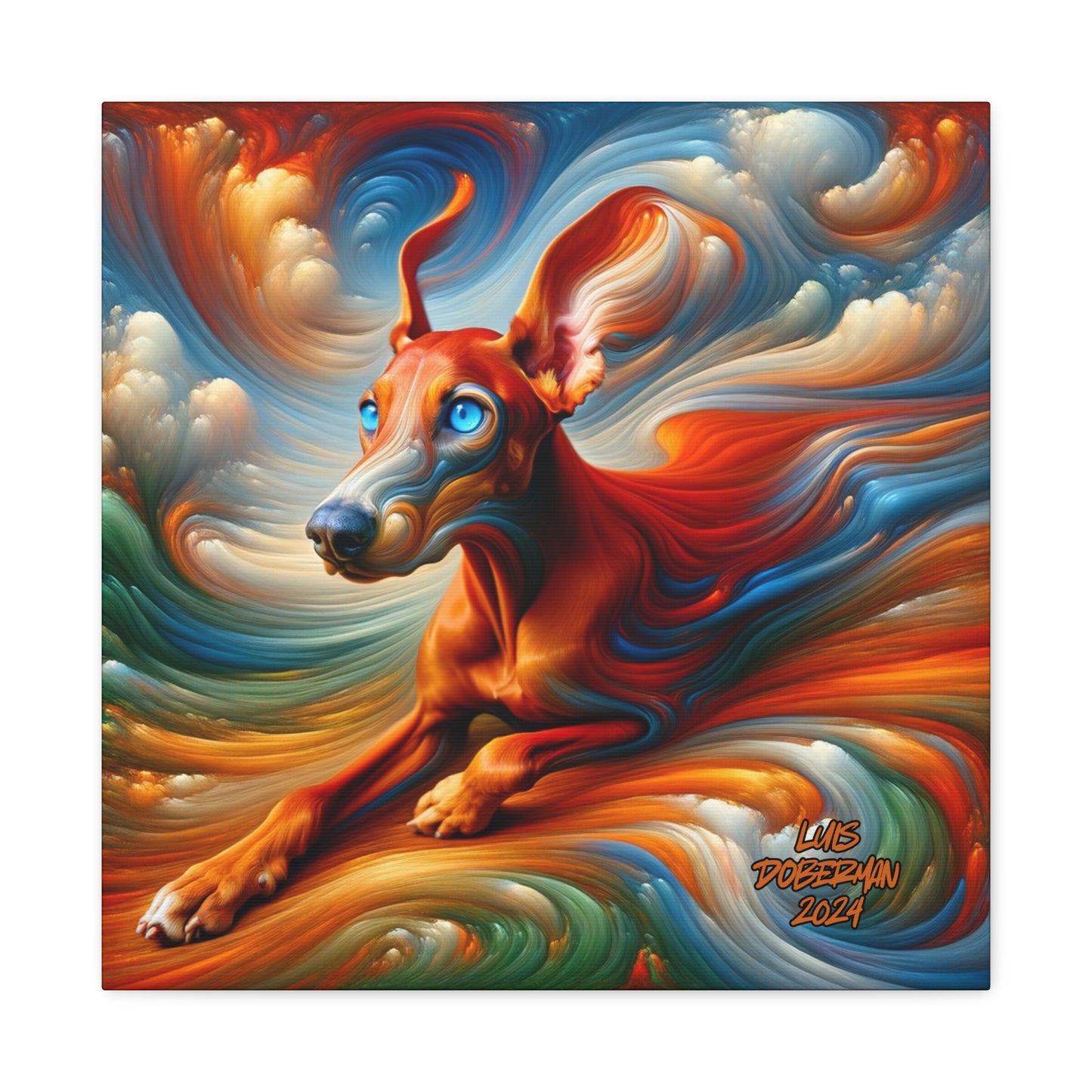 Luis Doberman 2024 Edition 020 Canvas